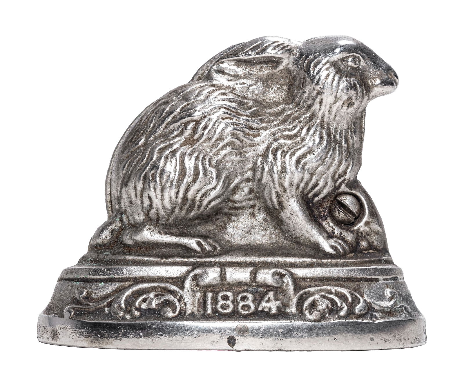 Rabbit On Base Iron Bank (1 of 2)