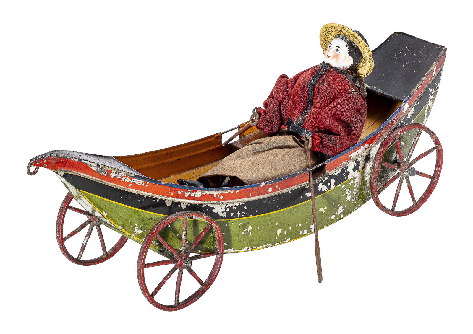 Rare Gondola Shaped Rowboat (1 of 2)