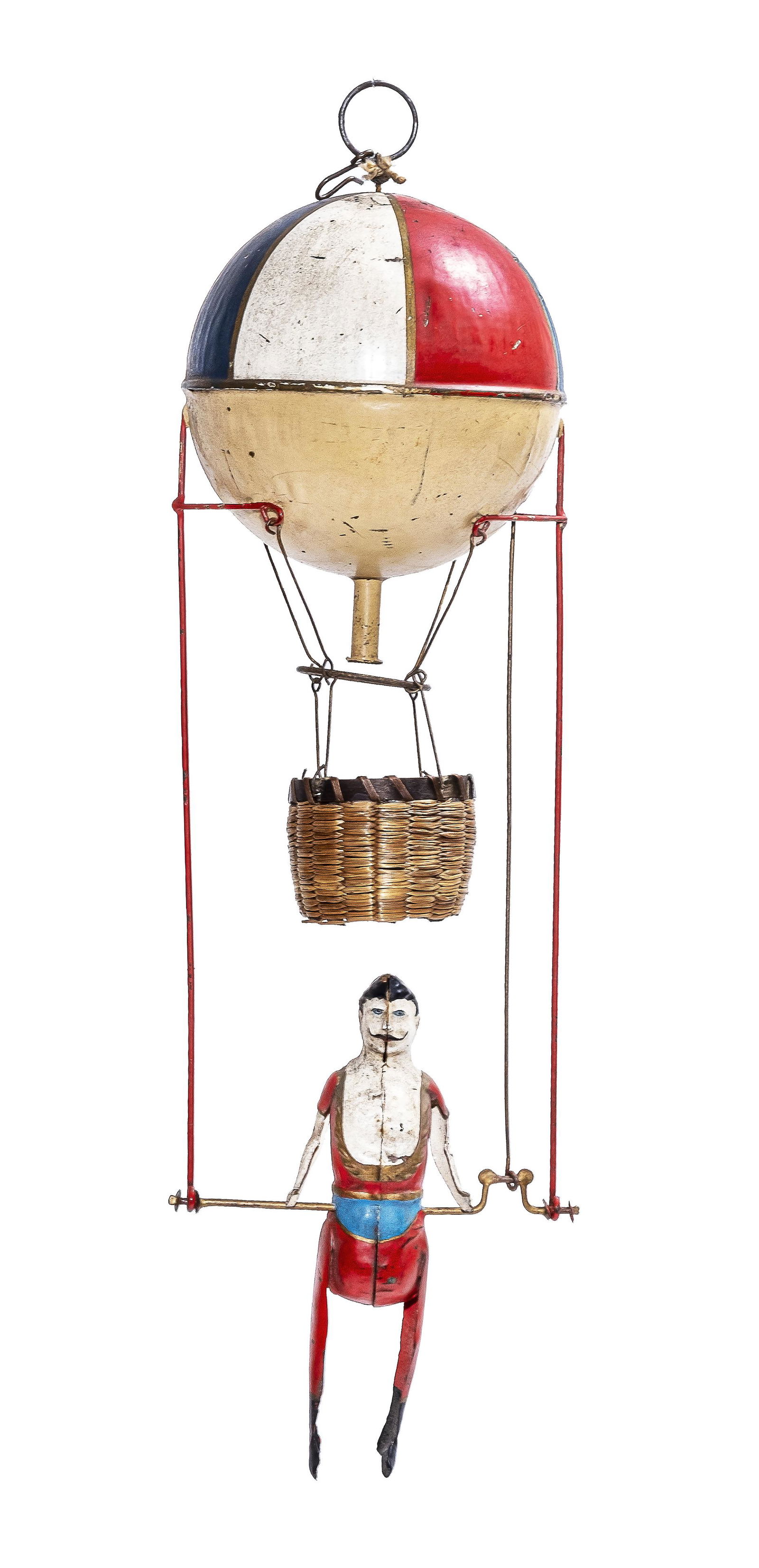 Hot Air Balloon Acrobat Tin Toy (1 of 1)