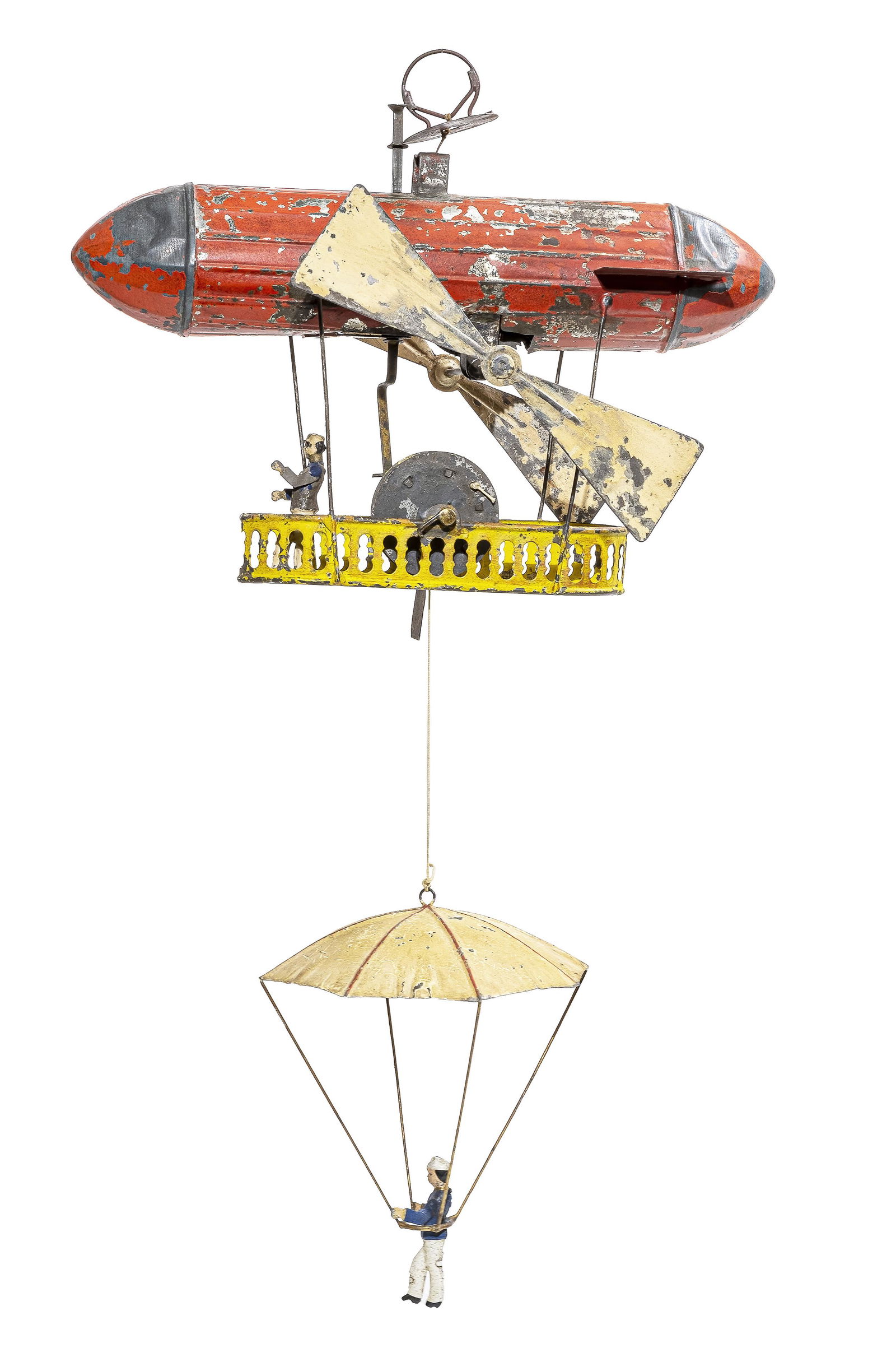 Airship with Parachutist Toy (1 of 1)
