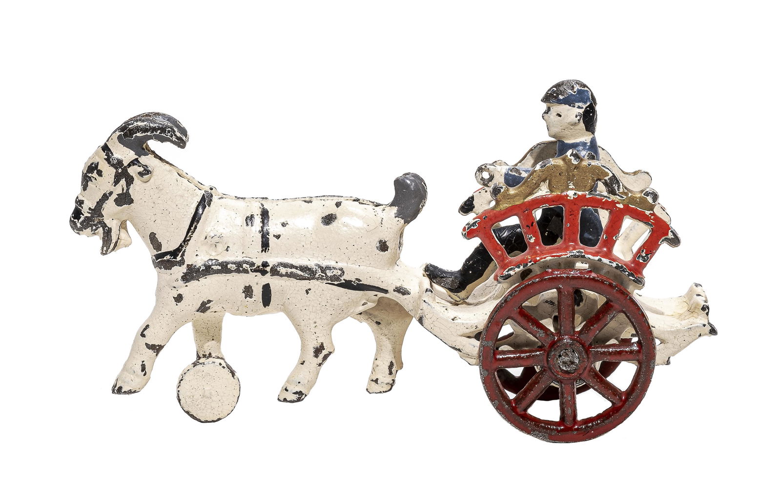 Goat Cart Iron Toy (1 of 2)