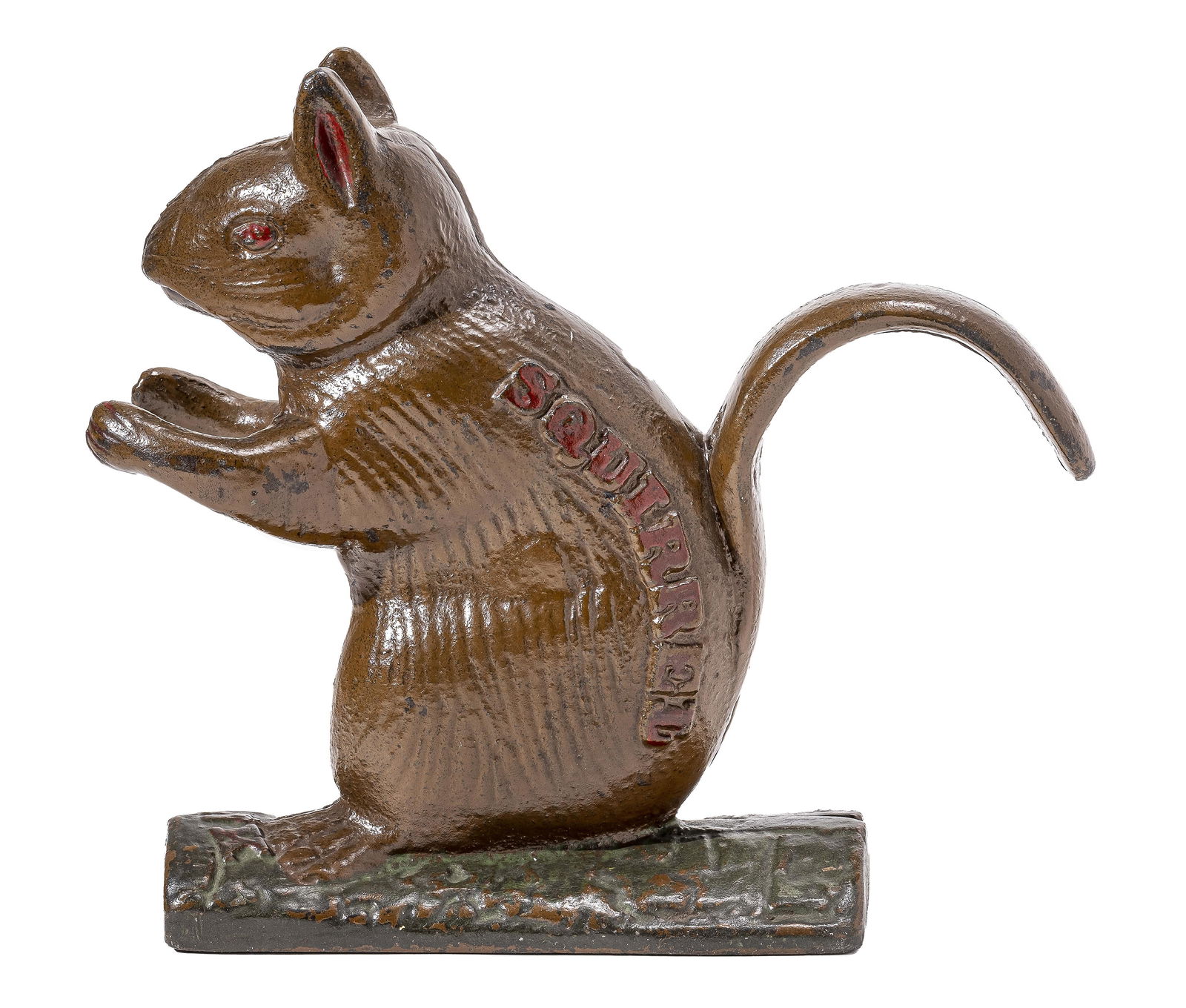 The Squirrel Savings Cast Iron Bank (1 of 5)