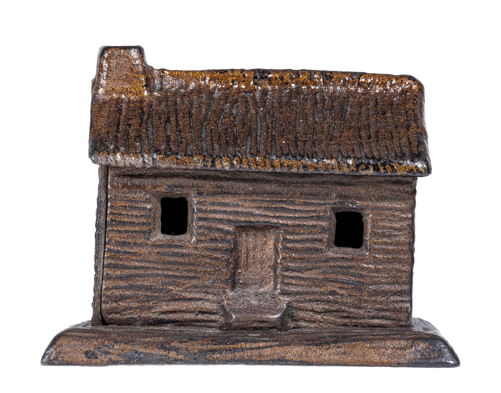 Log Cabin, Side Chimney - Iron Bank (1 of 4)