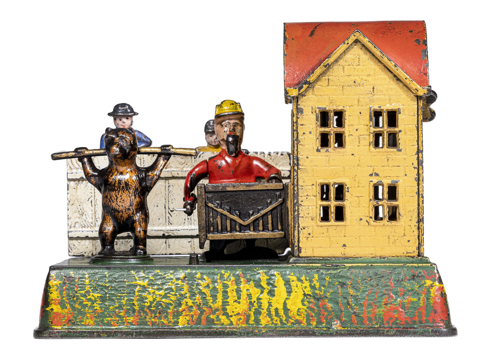 Organ Grinder & Performing Bear Iron Bank (1 of 6)