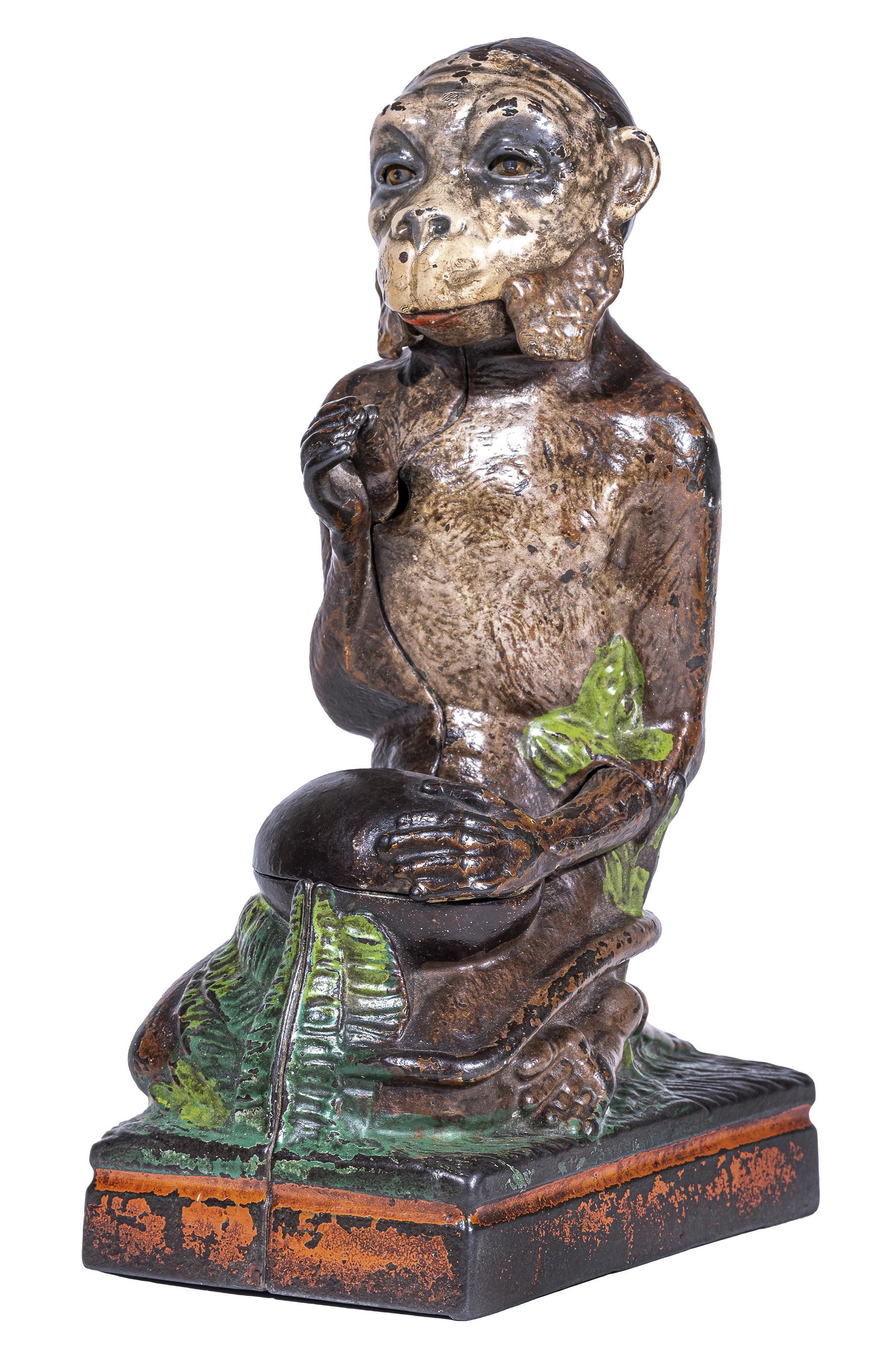 Monkey & Coconut Iron Bank (1 of 5)