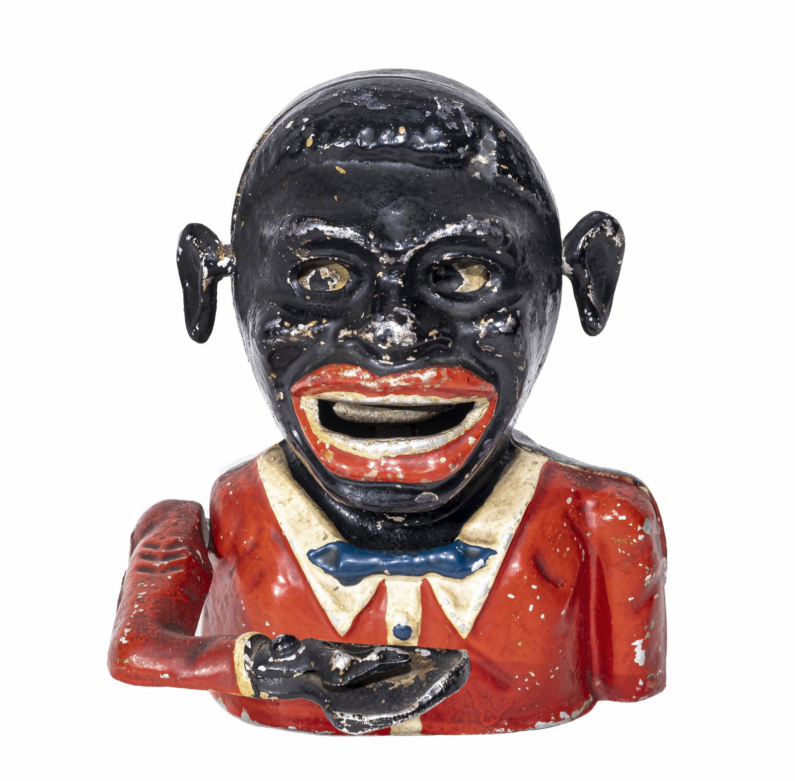 JollyBoy Cast Iron Money Bank アンティーク　貯金箱 Jolly Boy Cast Iron Money Bank - On The Square Emporium
