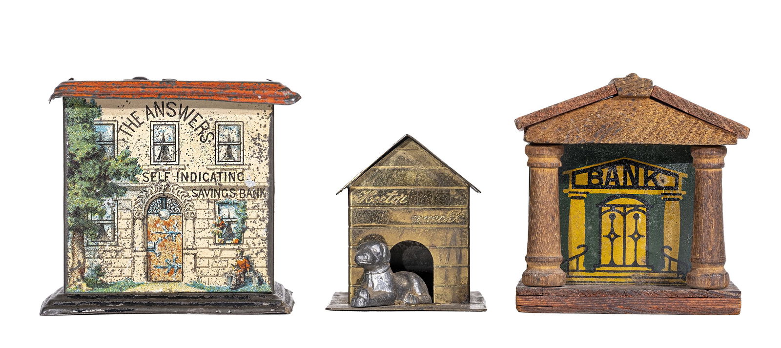 Three Still Banks (1 of 2)