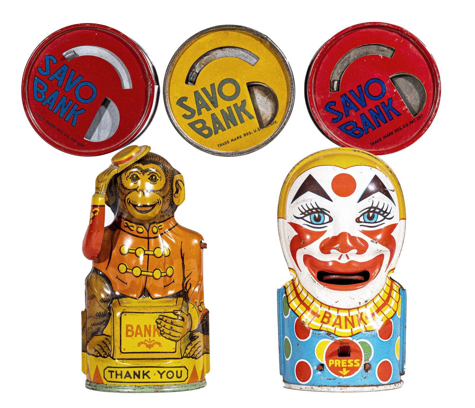 Five Tin Banks (1 of 2)