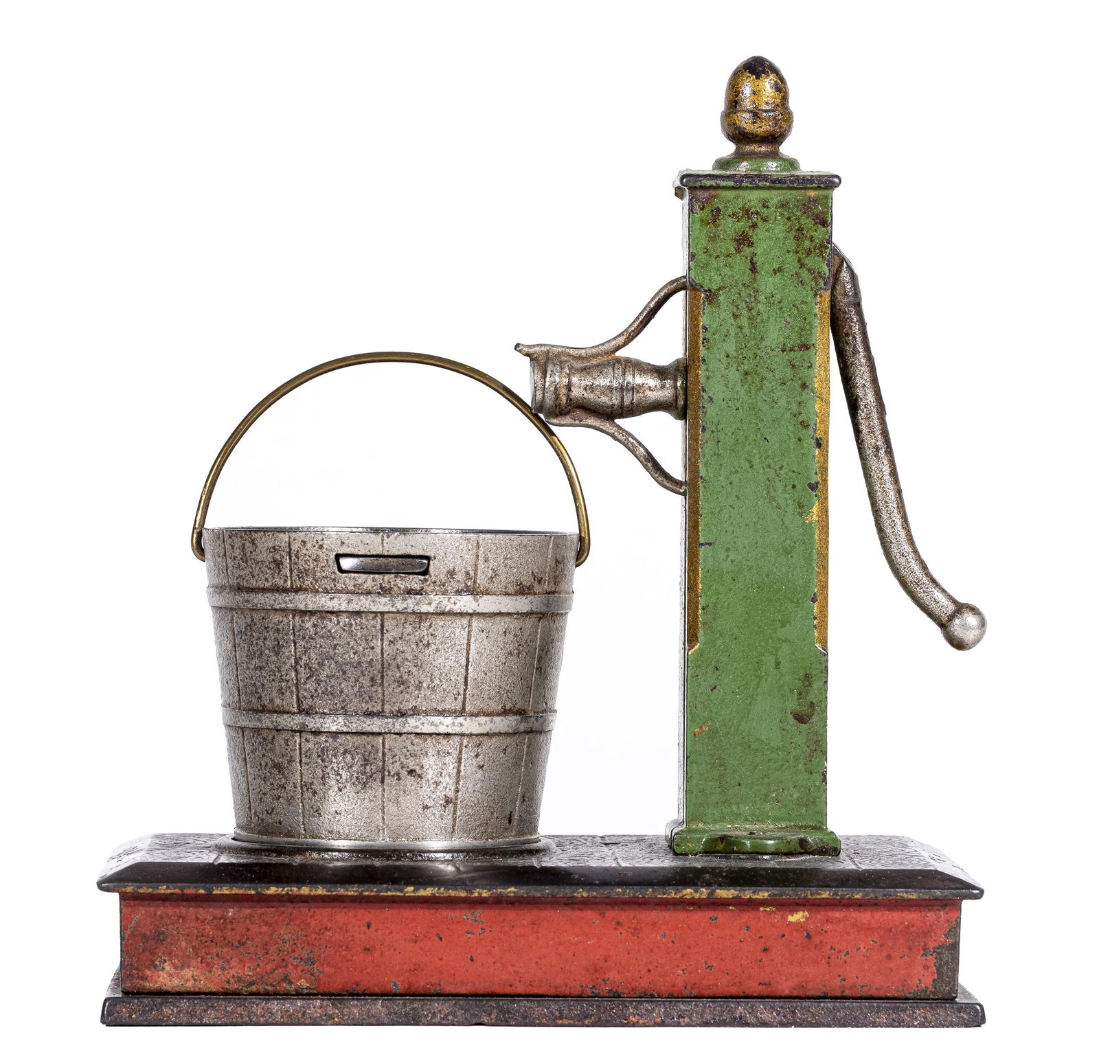 Pump and Bucket Iron Bank (1 of 3)