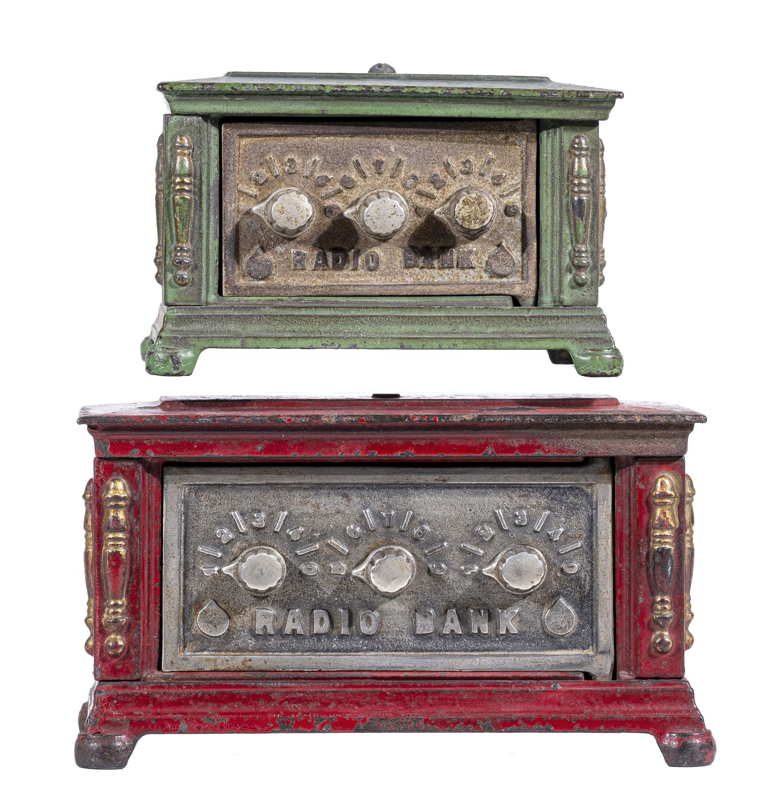 Large and Small Radio Iron Banks (1 of 2)