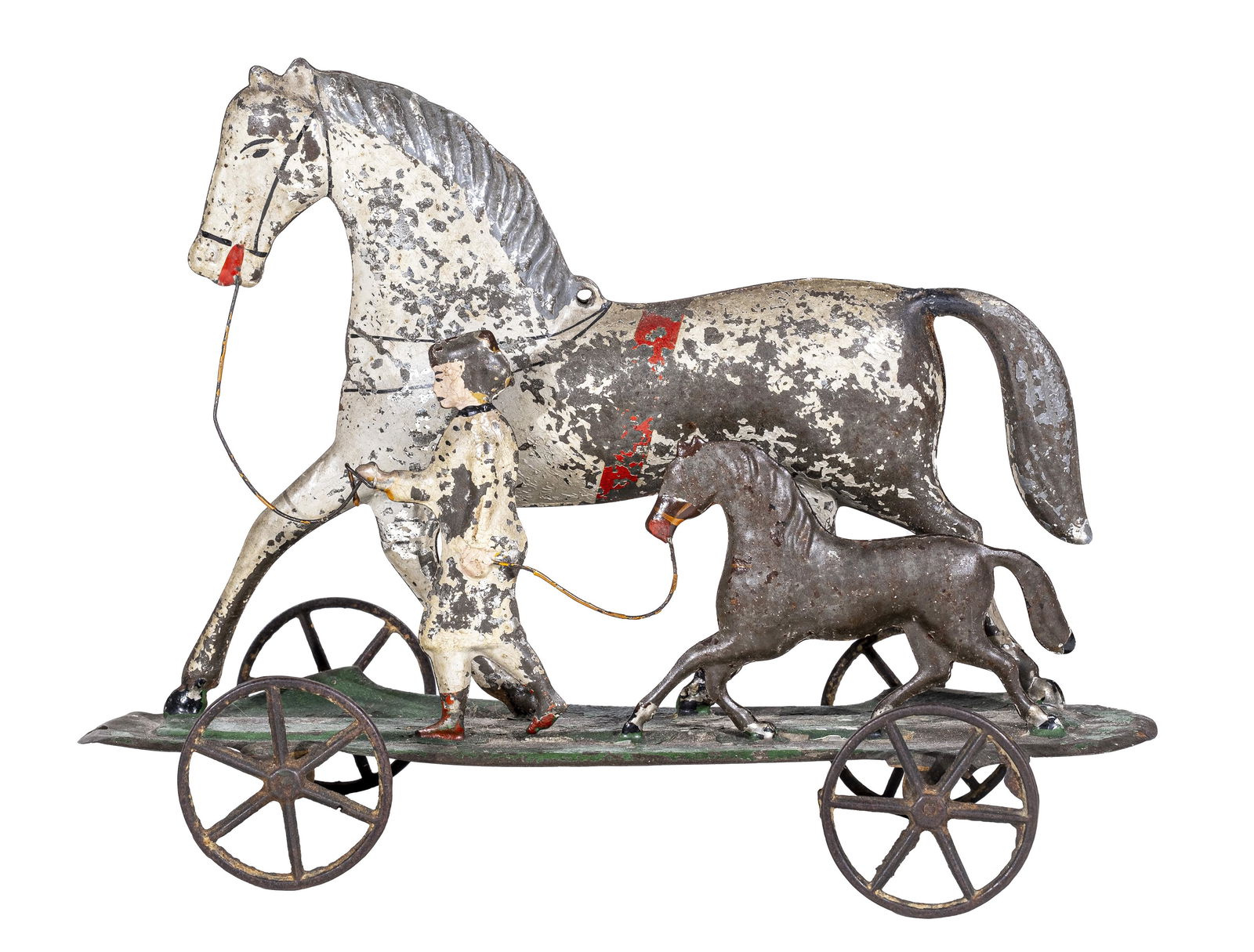 Horse, Colt & Trainer Platform Toy (1 of 2)