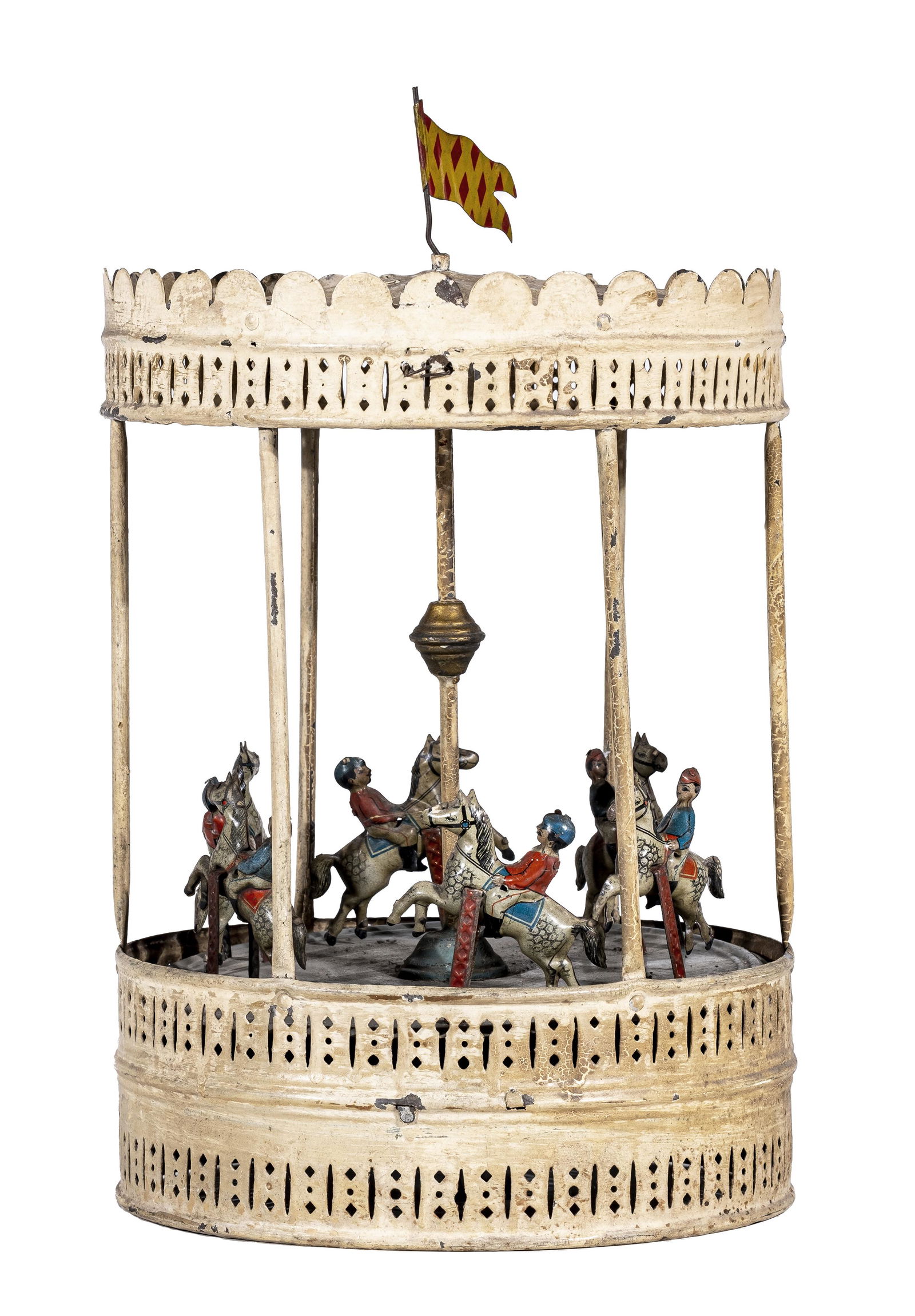 Wind Up Carousel Tin Toy (1 of 3)