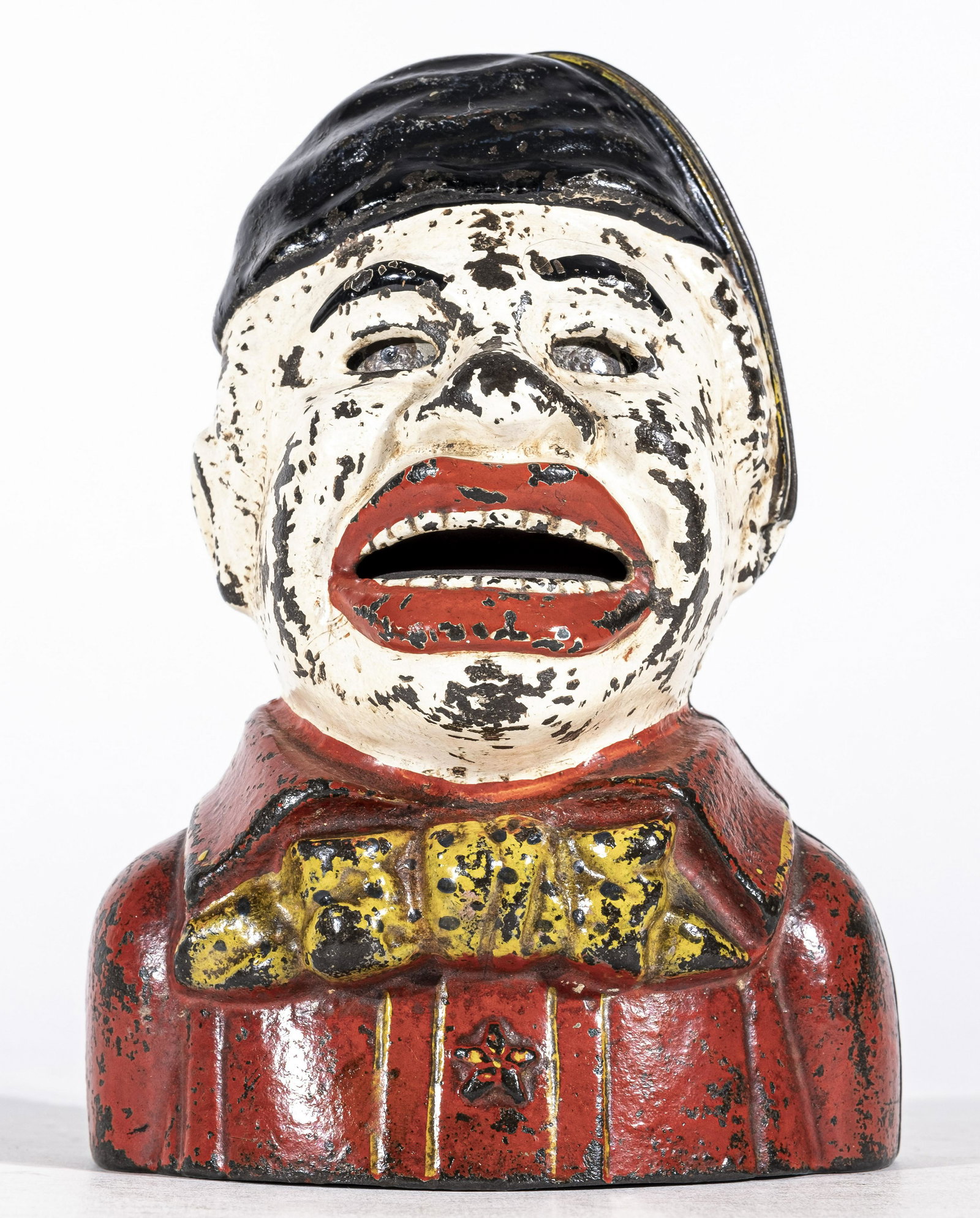 Hindu Iron Mechanical Bank: Made by Kyser & Rex. Philadelphia, Pa. - 1880's.
