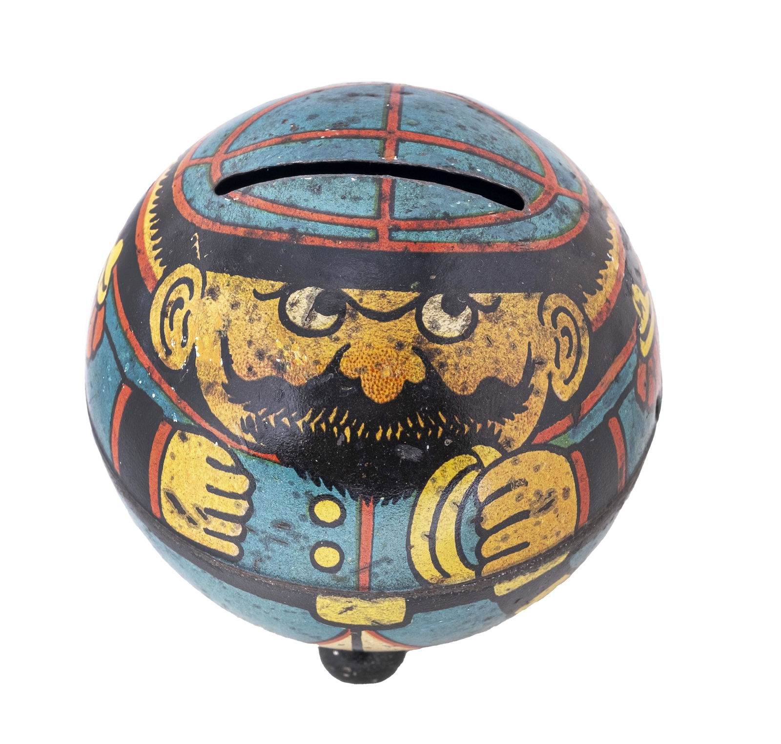 Prussian Soldier with Mustache Still Bank (1 of 4)