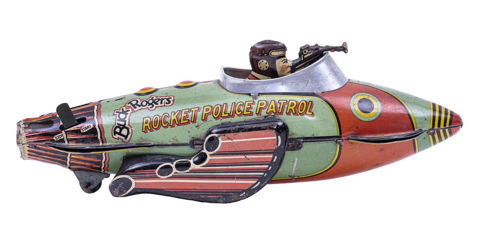 Buck Rogers Rocket Police Patrol Tin Toy (1 of 1)