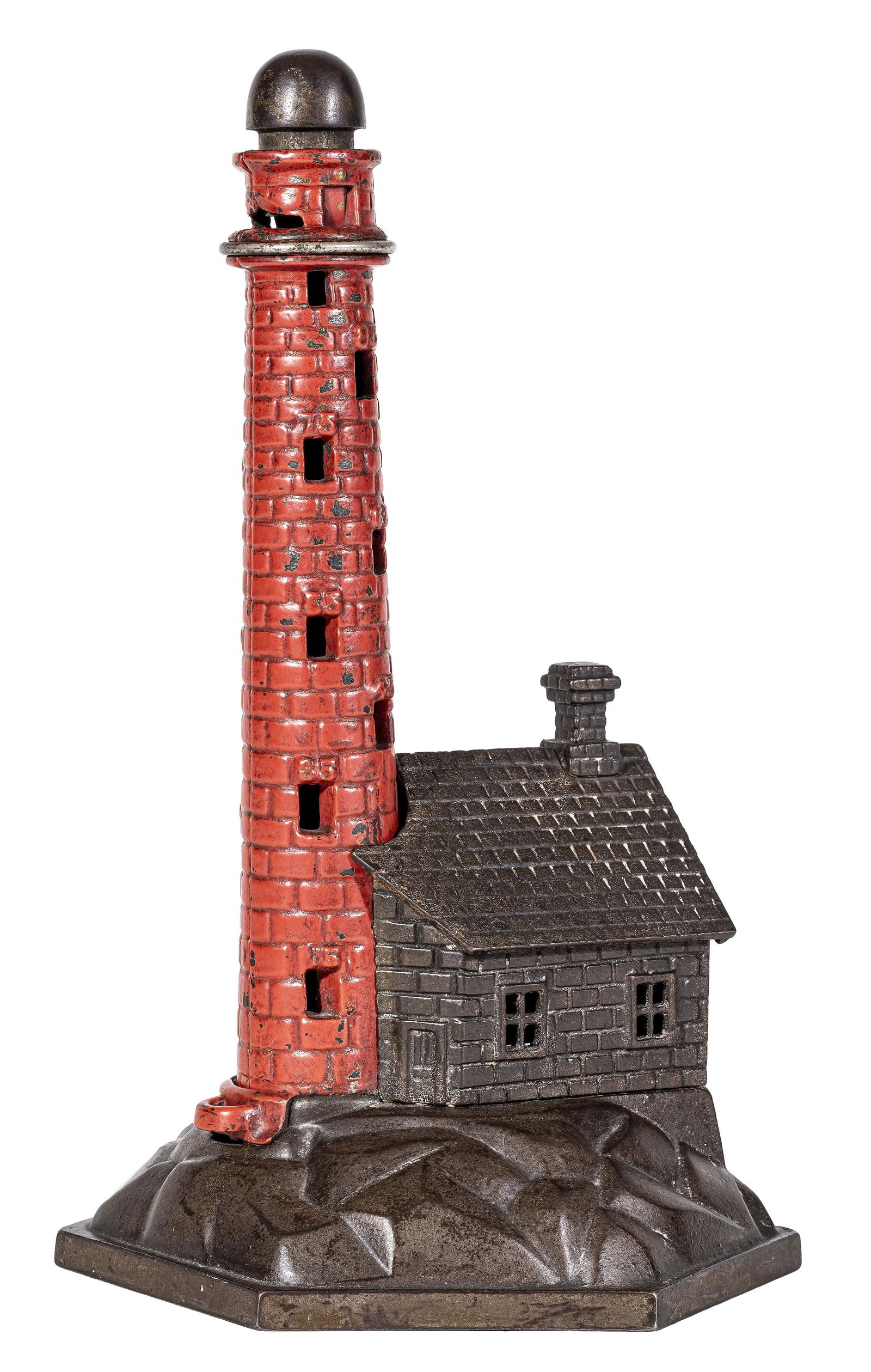Lighthouse Iron Mechanical Bank (1 of 5)