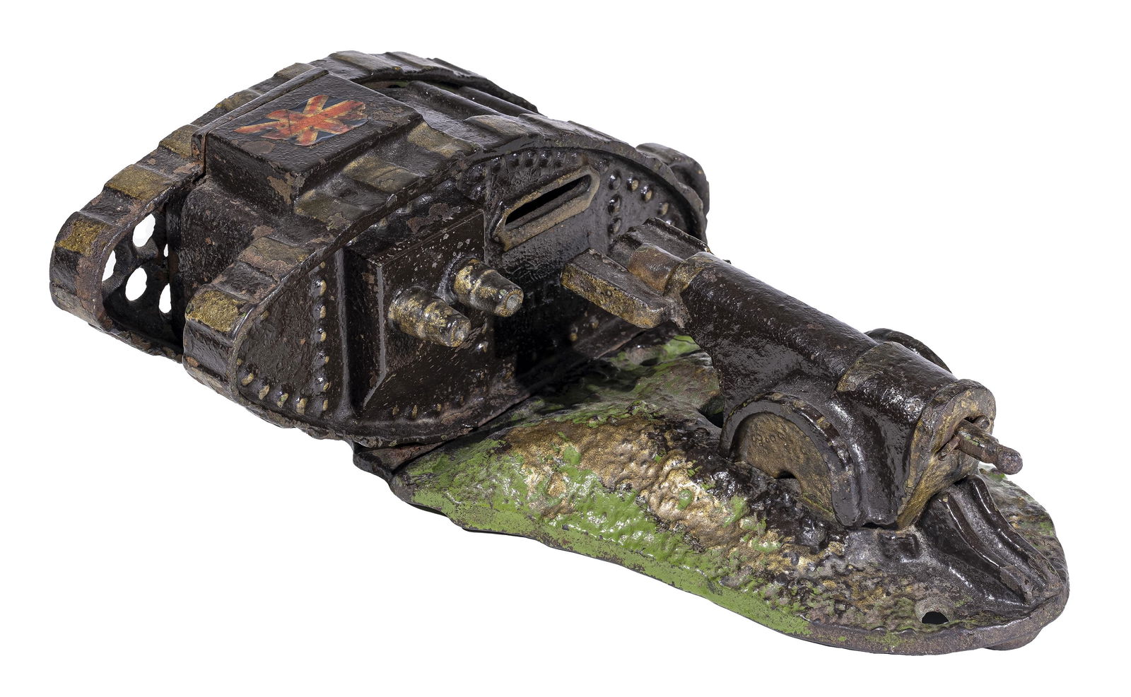 Tank & Cannon Iron Mechanical Bank (1 of 4)