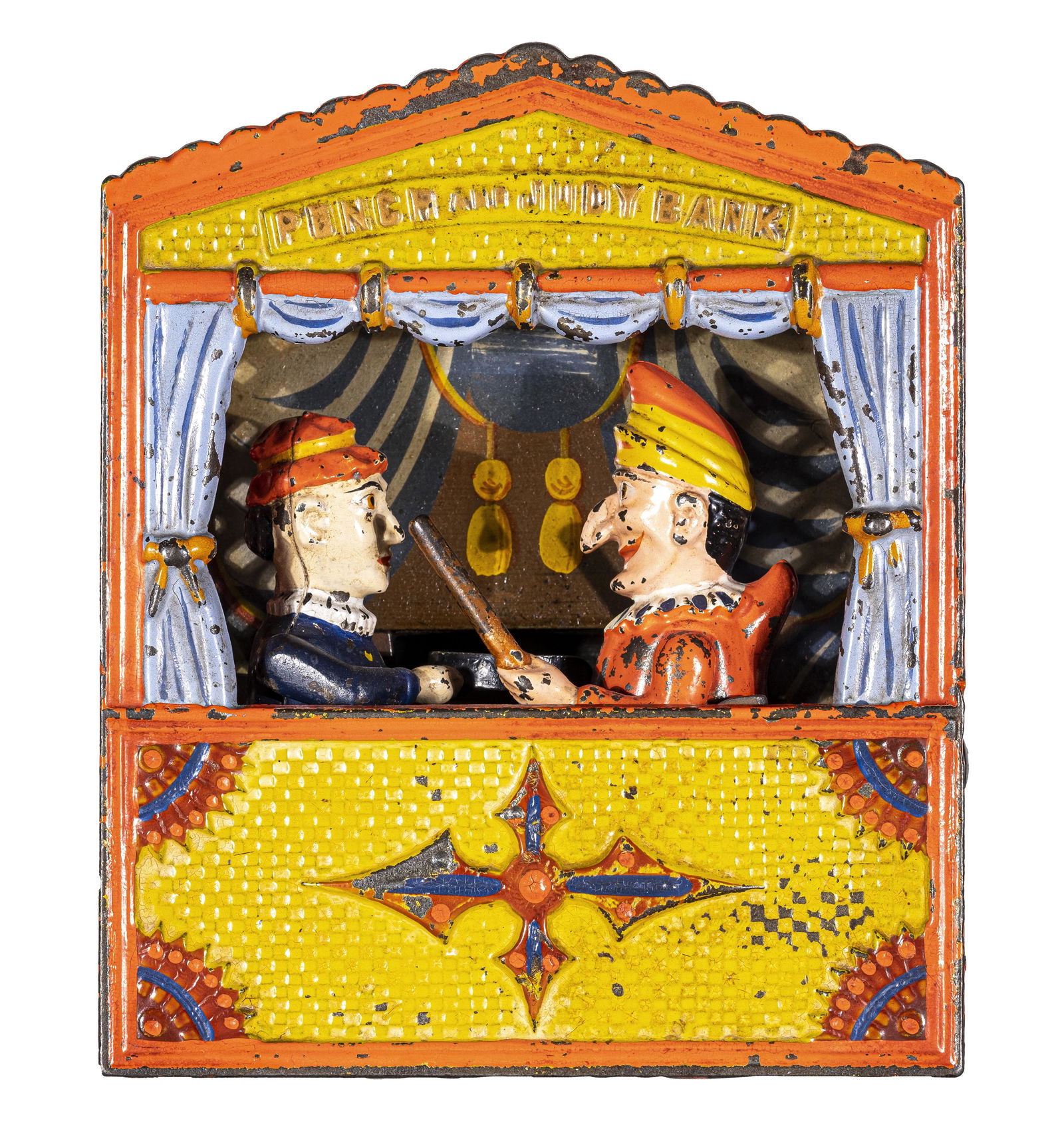 Punch & Judy - Small Letters - Iron Mechanical Bank (1 of 5)