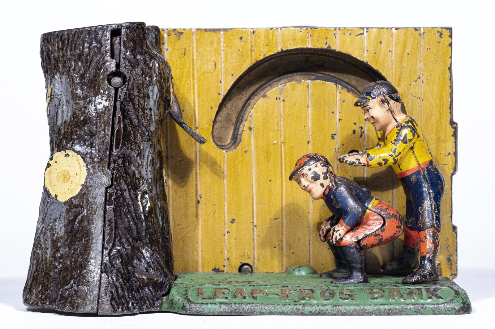 Leap Frog Iron Mechanical Bank (1 of 6)