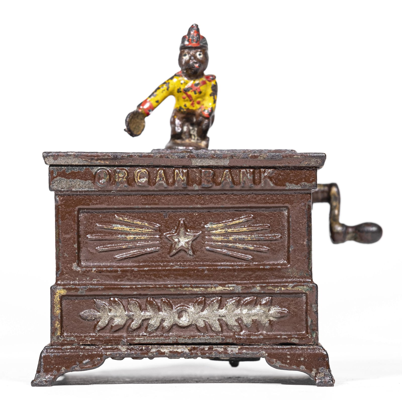 Organ Miniature Iron Mechanical Bank (1 of 6)