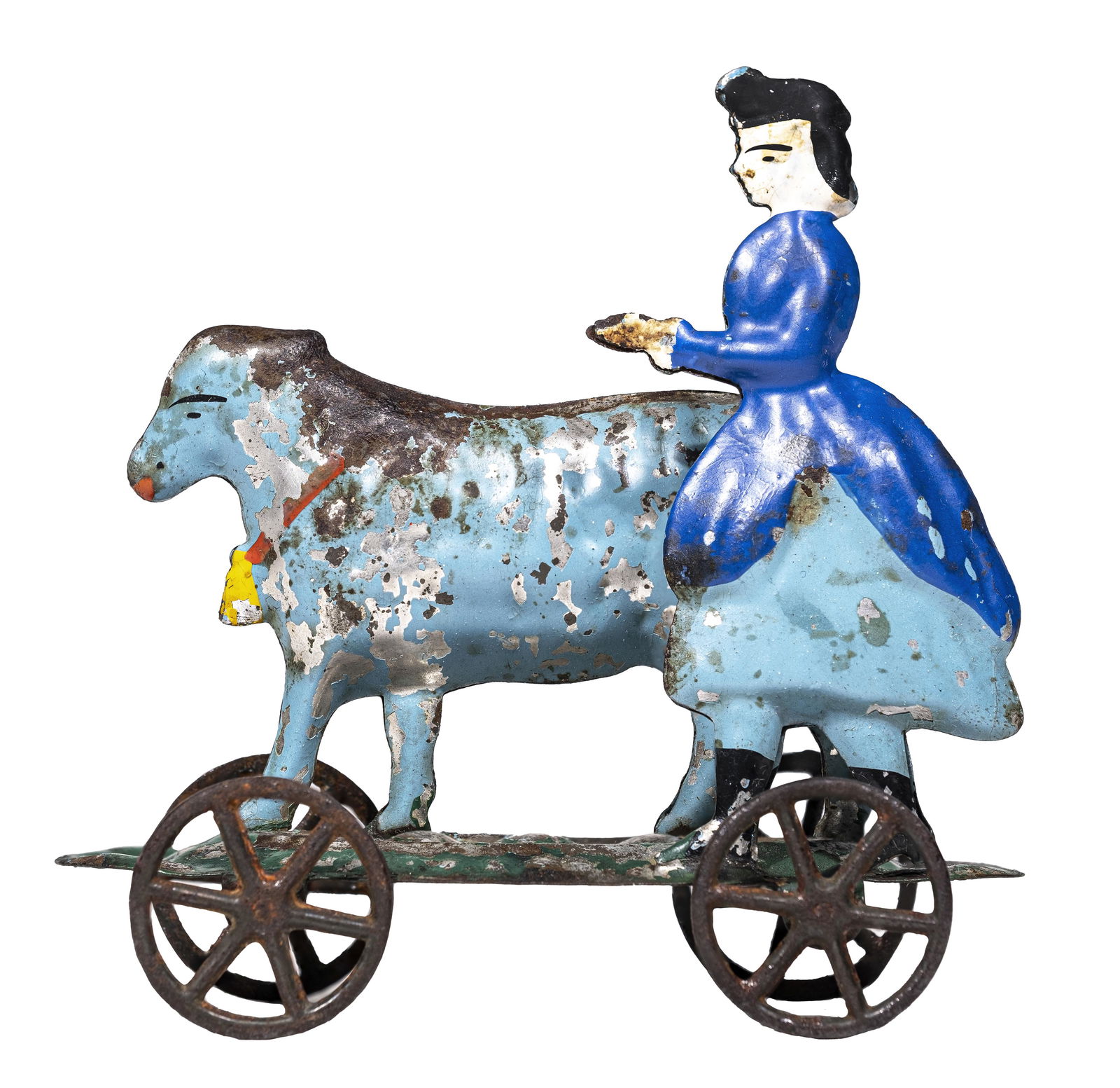 Mary and Her Lamb Platform Toy (1 of 2)