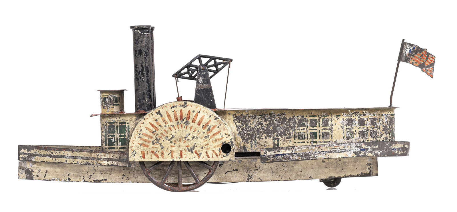 Uncle Sam Paddle Wheel Clockwork Boat (1 of 8)