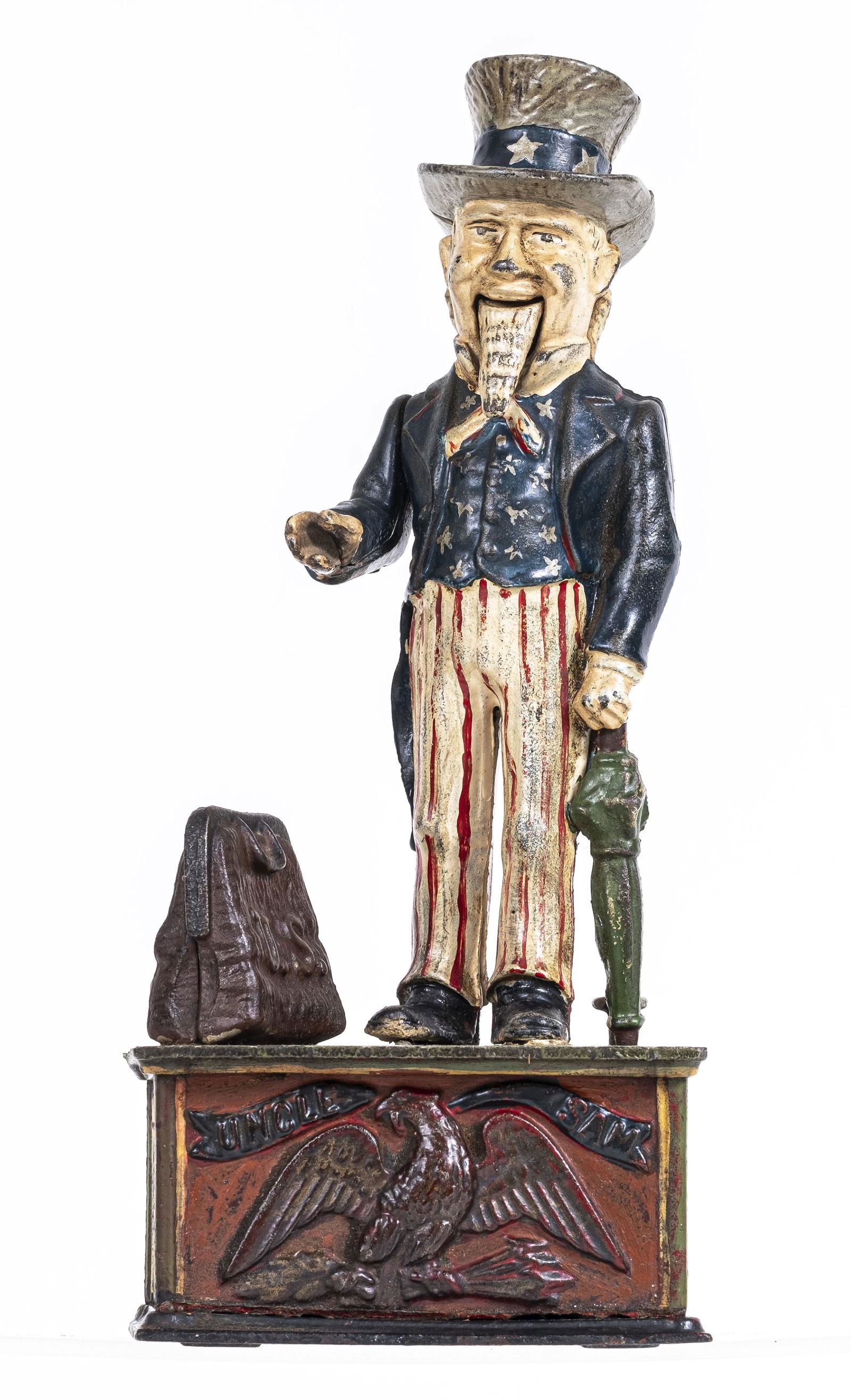 Uncle Sam Iron Mechanical Bank (1 of 6)