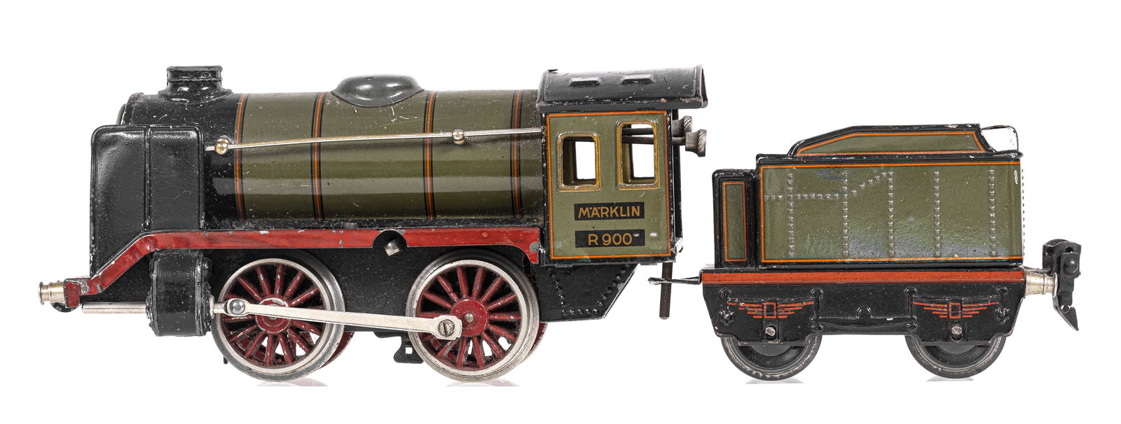 Locomotive & Tender Toy (1 of 7)