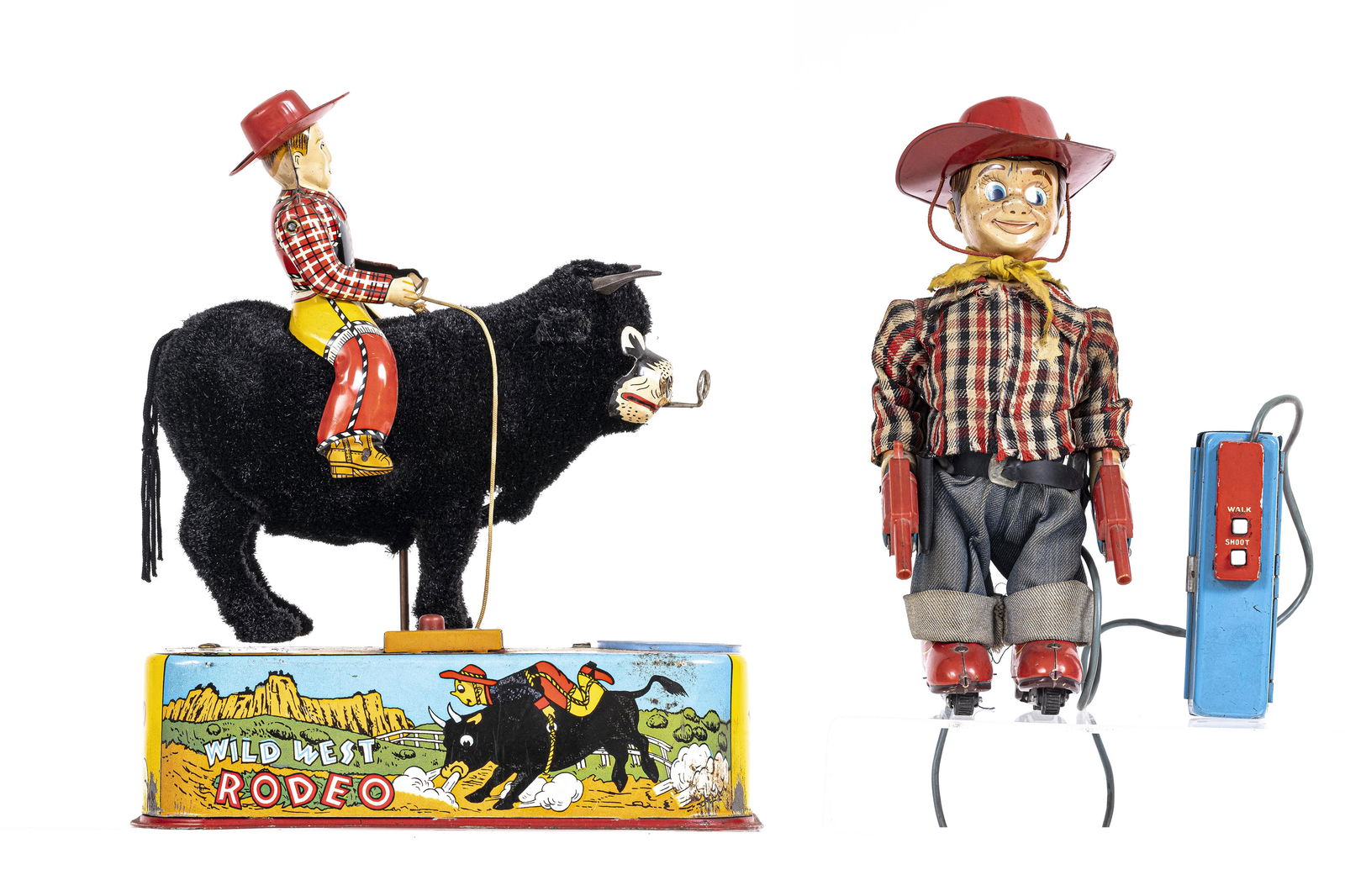 Two Cowboy Battery Op Toys (1 of 7)