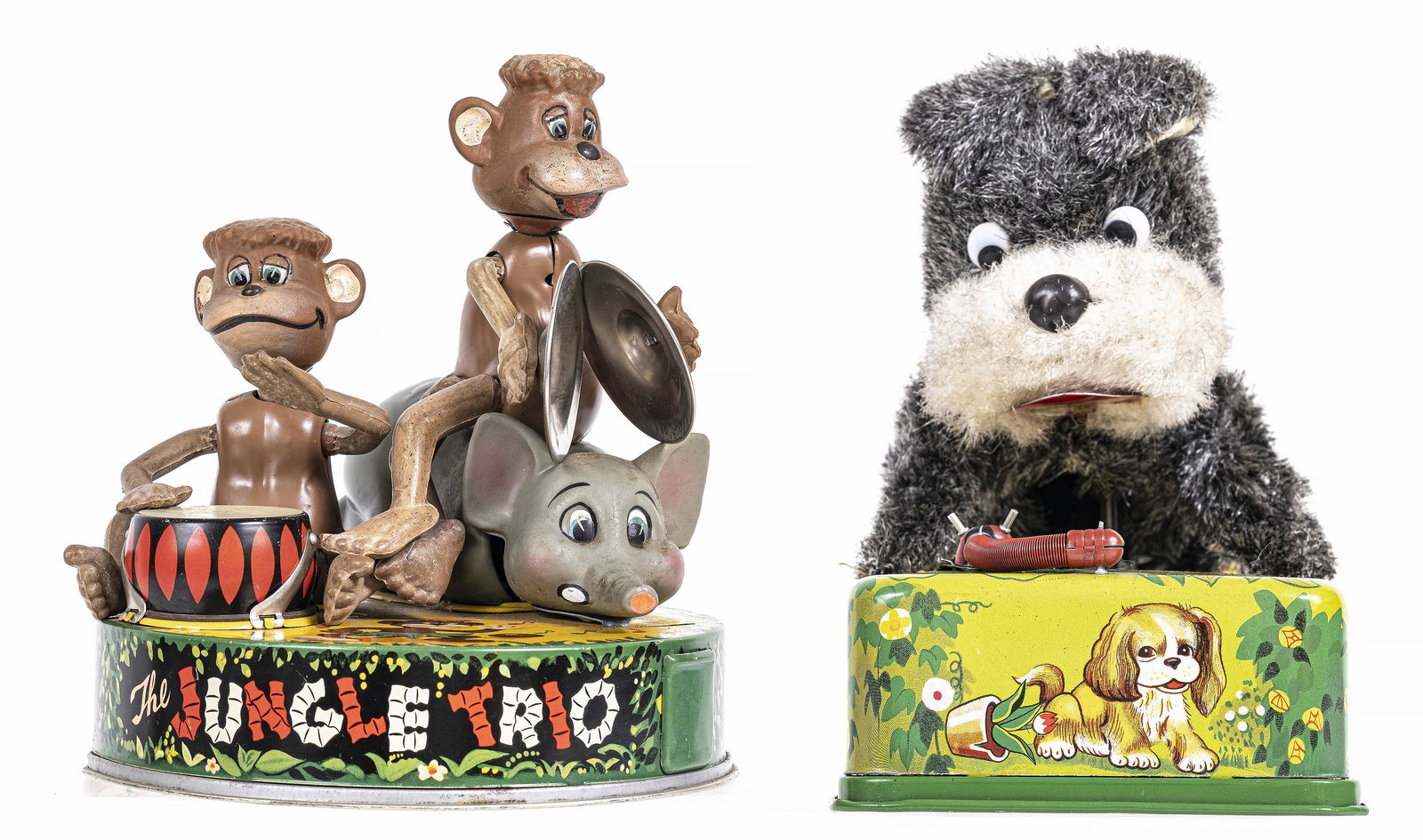 Jungle Trio & Dog with Worm Battery Op Toys (1 of 8)