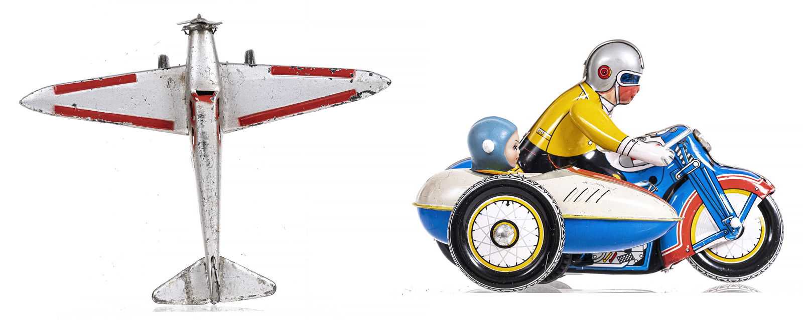 Airplane and Motorcycle Toys (1 of 3)