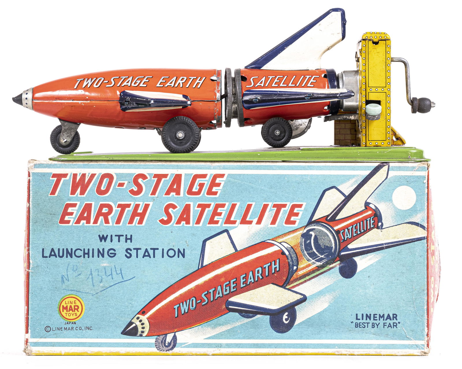 Two Stage Earth Satellite with Launching Station (1 of 3)
