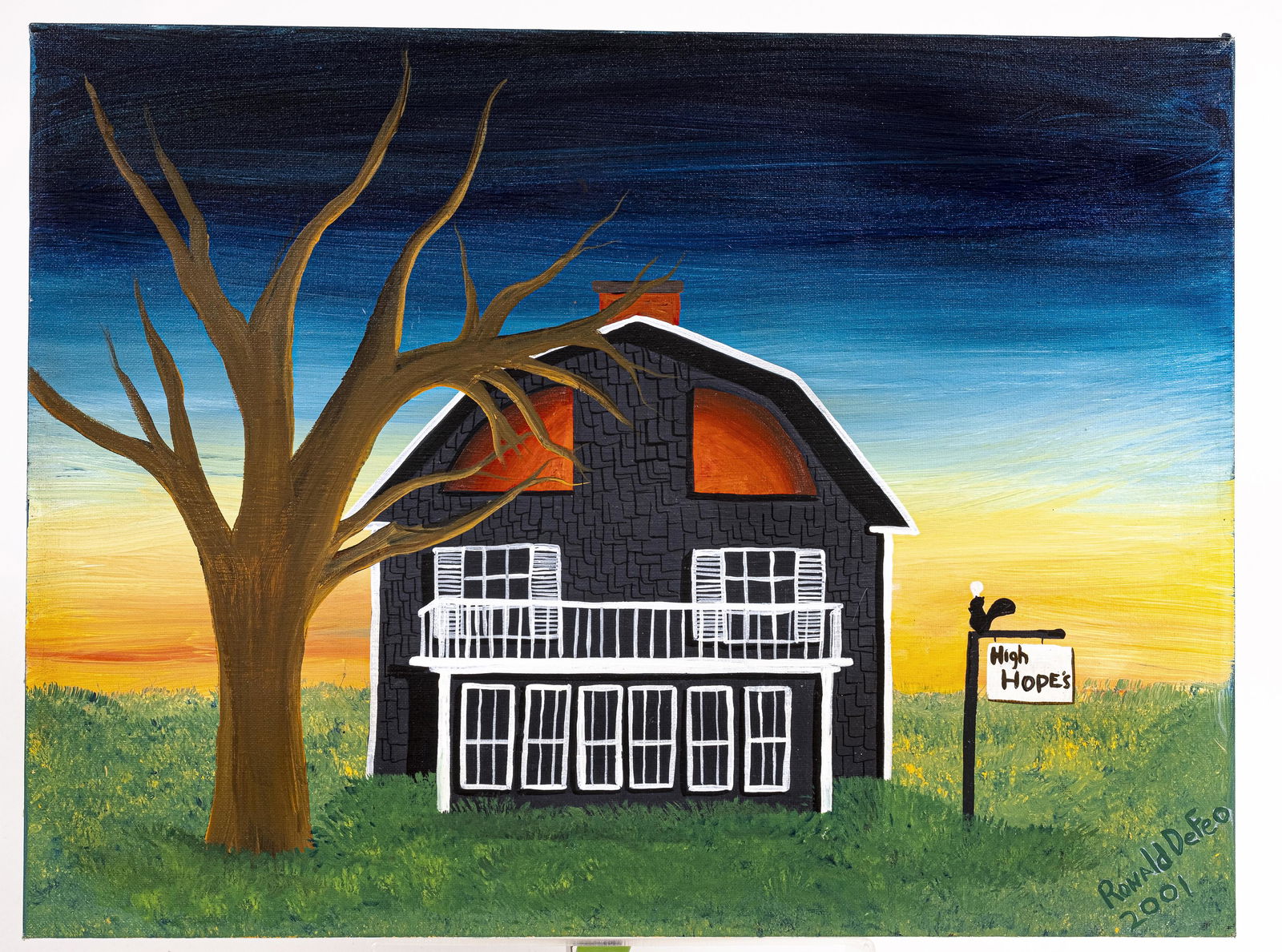 "High Hope's" Painting by Ronald DeFeo (1 of 3)