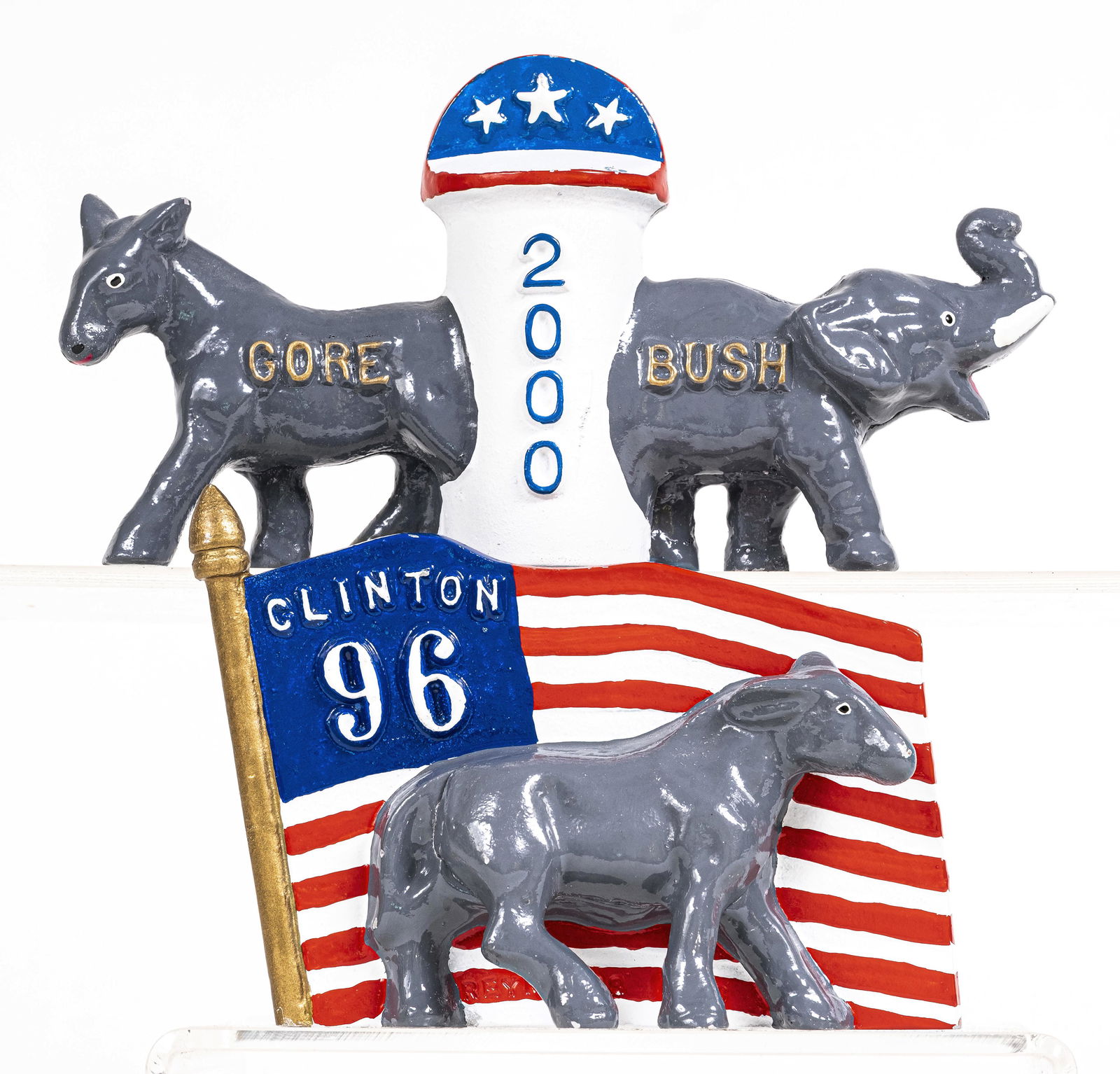 Clinton-Dole '96 & Gore-Bush 2000 Reynolds Banks (1 of 2)