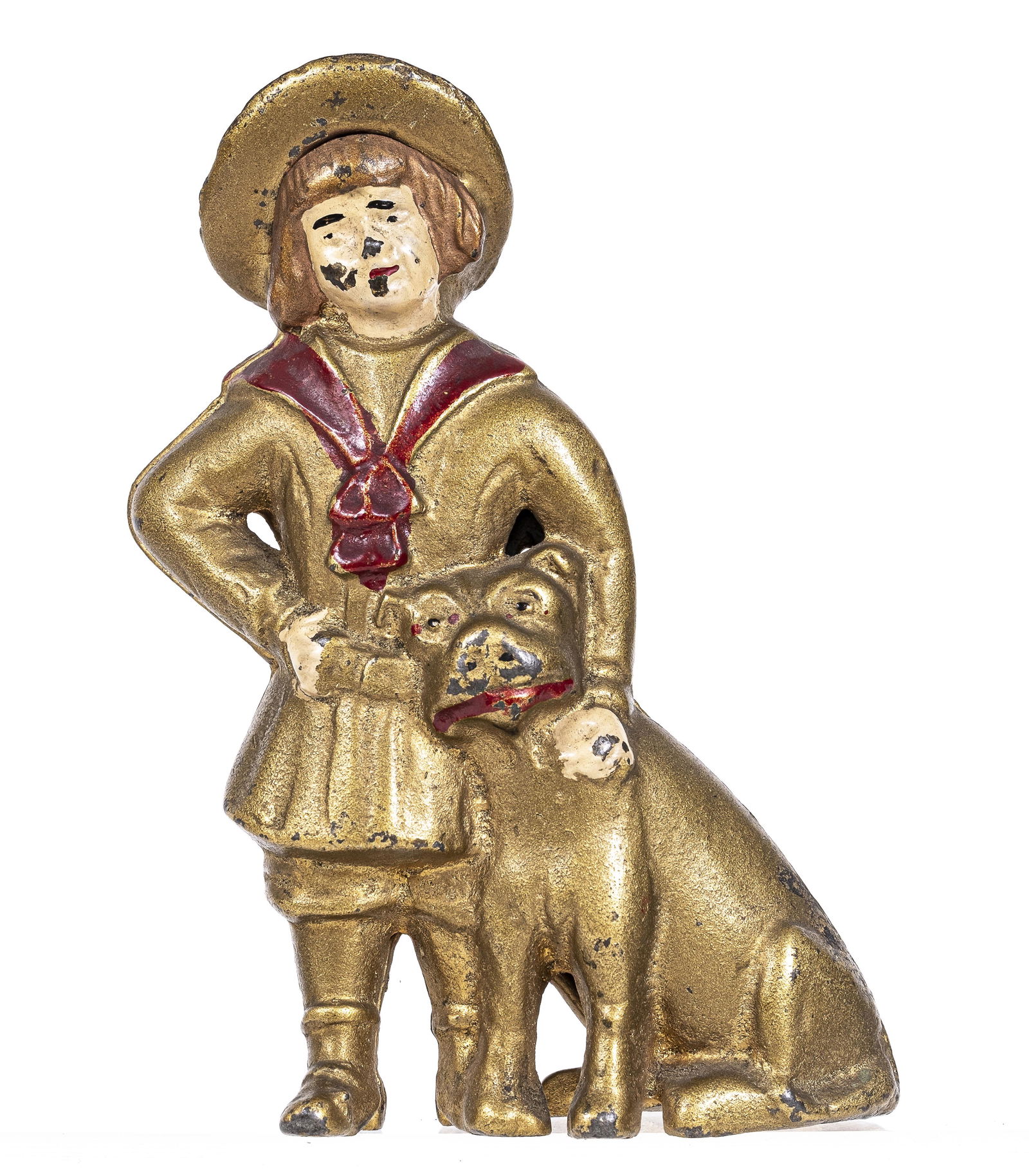 Buster Brown & Tige - Cast Iron Bank (1 of 2)