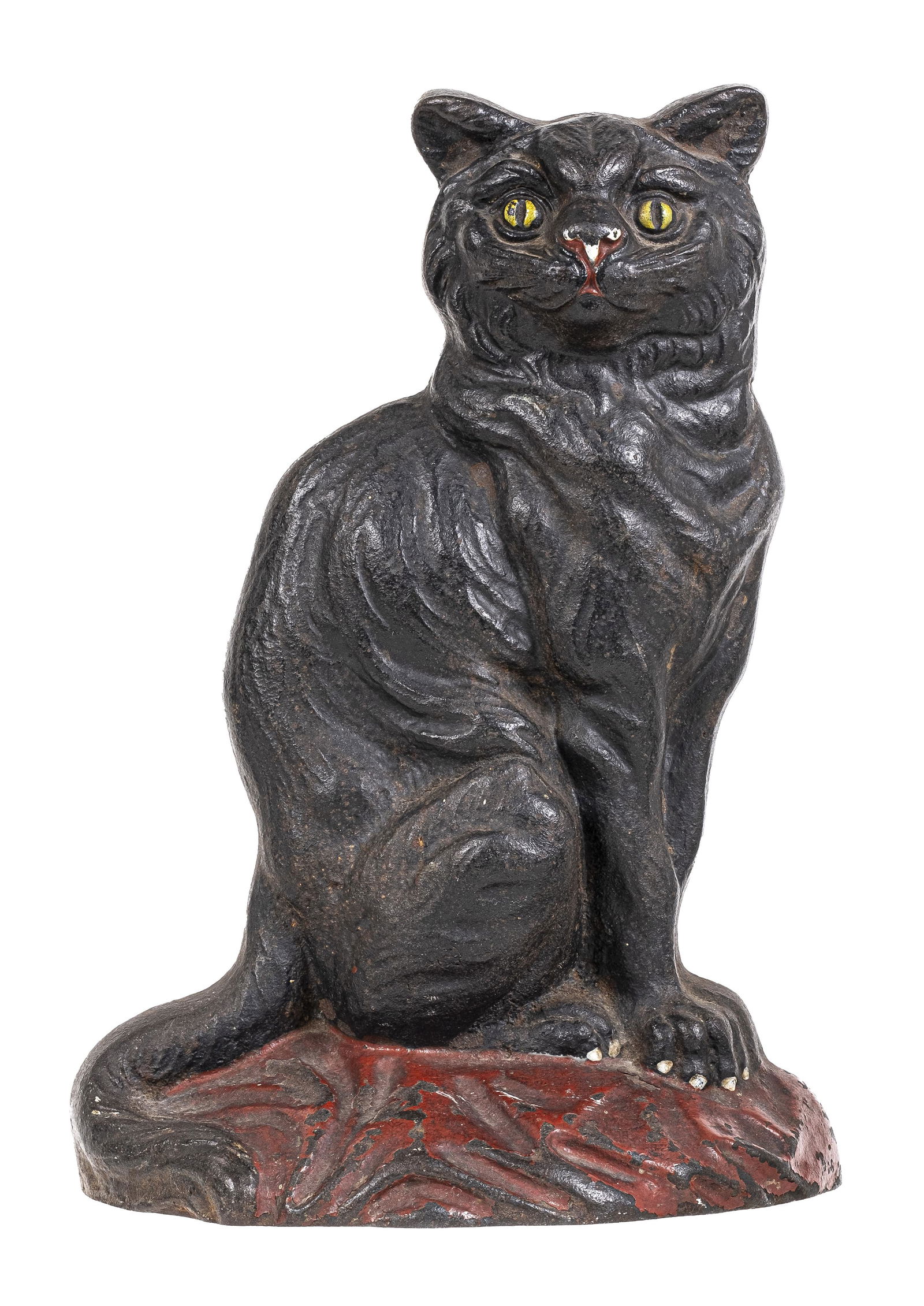 Large Seated Cat - Cast Iron Doorstop (1 of 2)