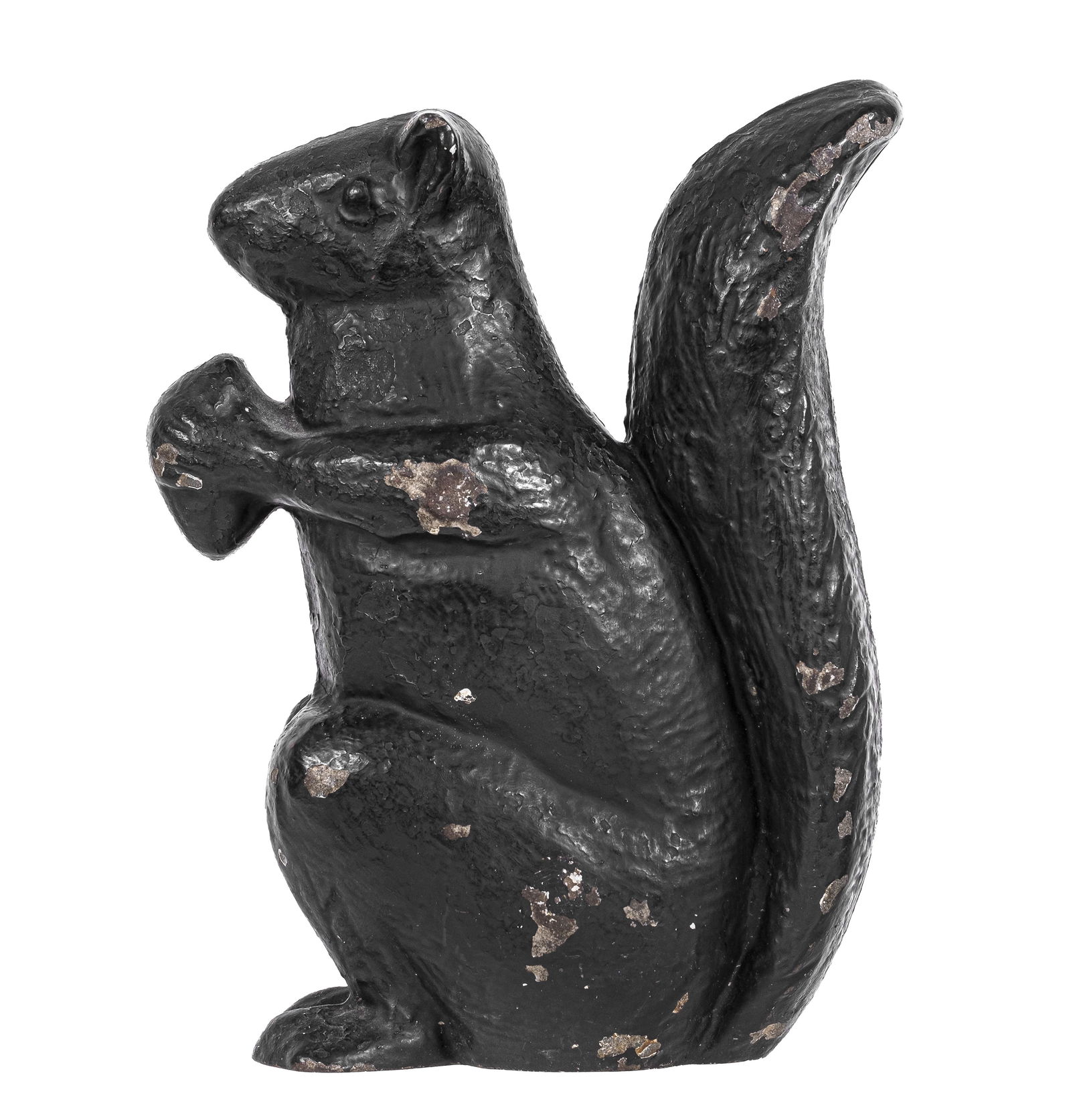 Squirrel with Nut - Garden Sculpture - Cast Iron (1 of 2)