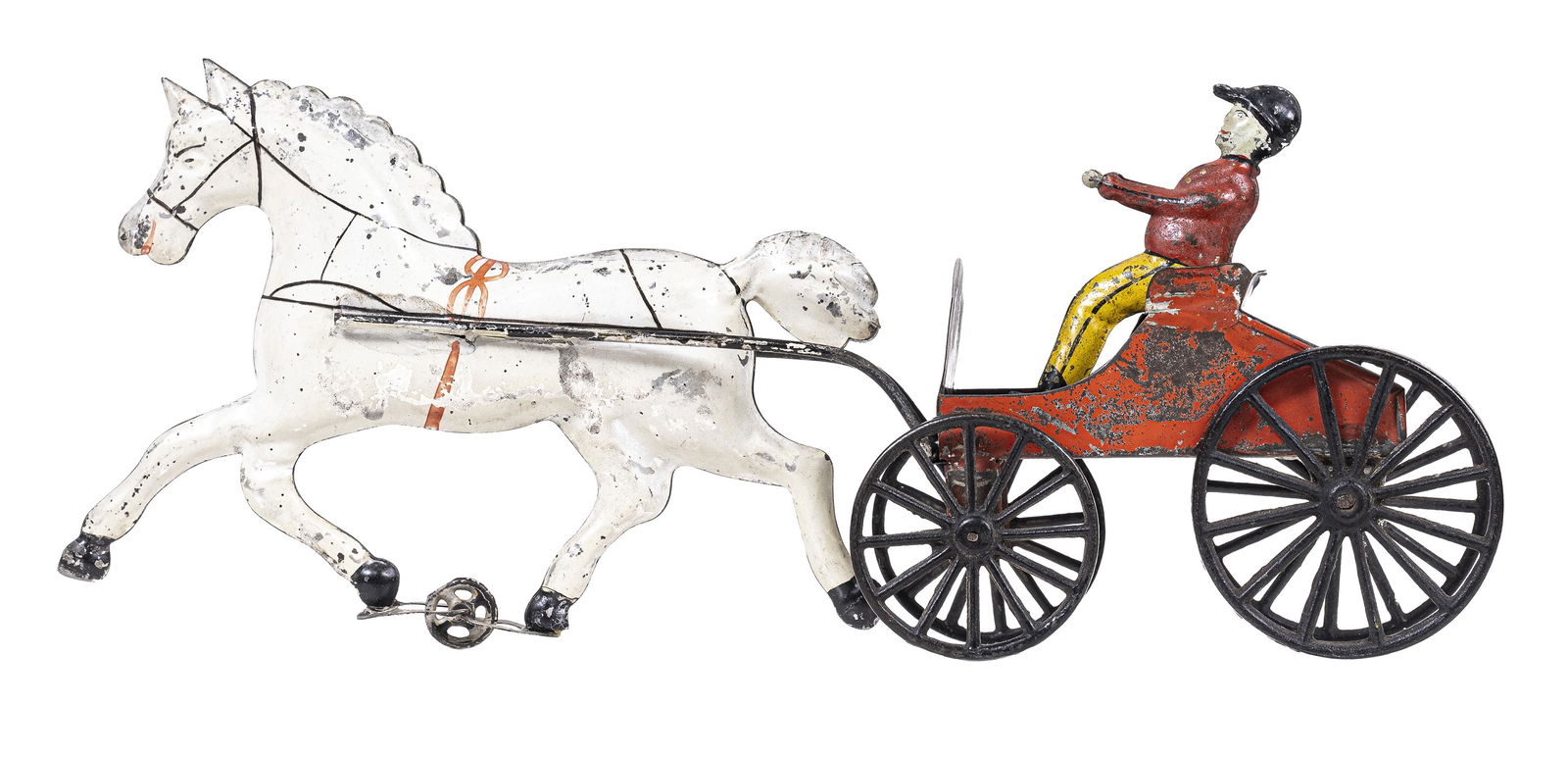 Scarce Early Doctors Buggy Toy - American Tin Toy (1 of 3)