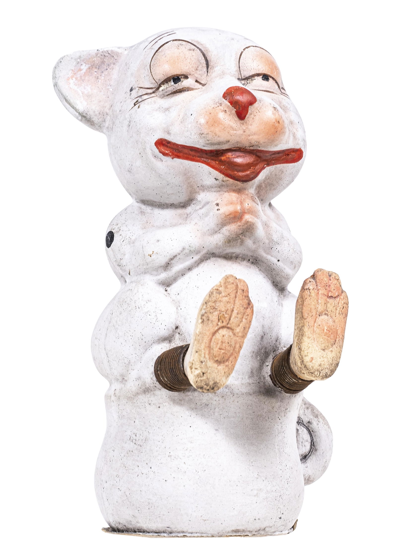 Whimsical Paper Mache Bank - Bonzo Comic Dog Novelty Toy (1 of 4)