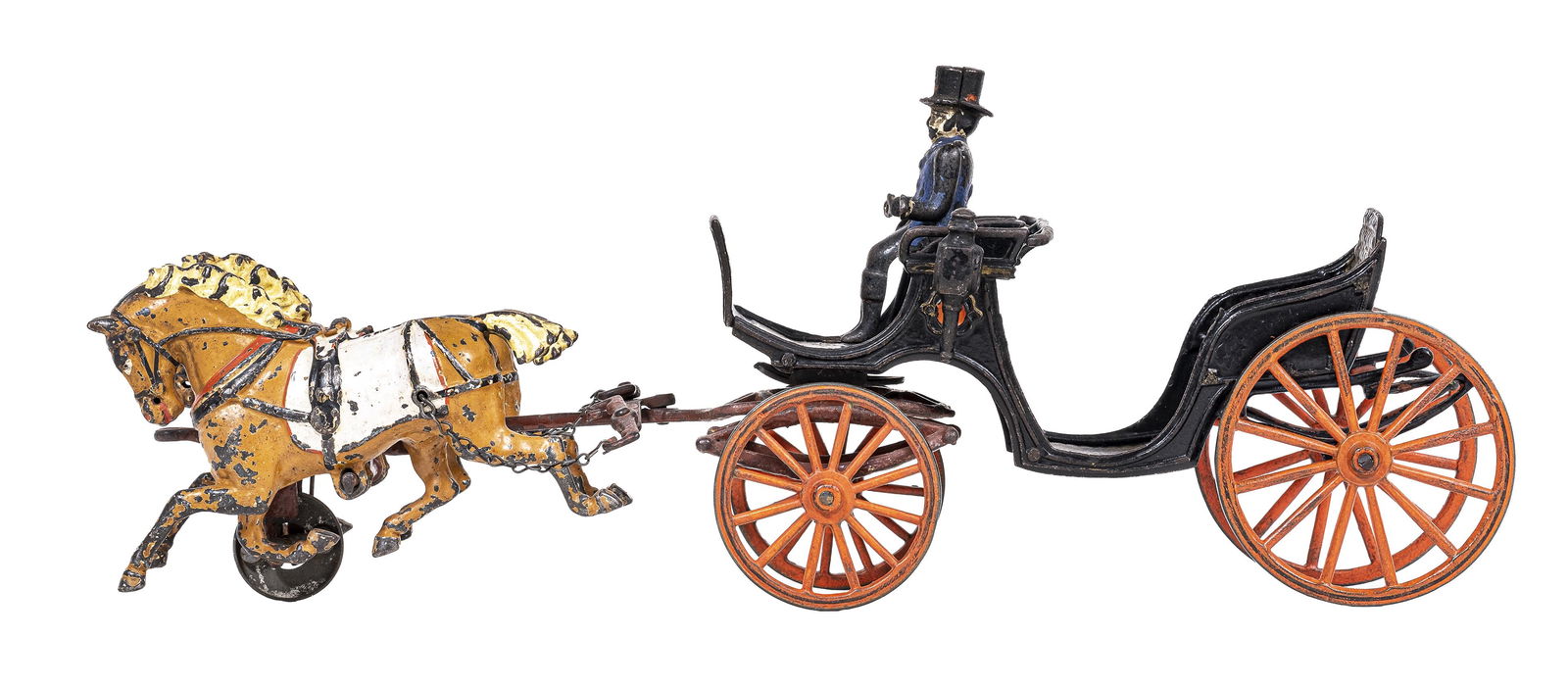 Fancy Barouche Carriage - Cast Iron Toy (1 of 7)