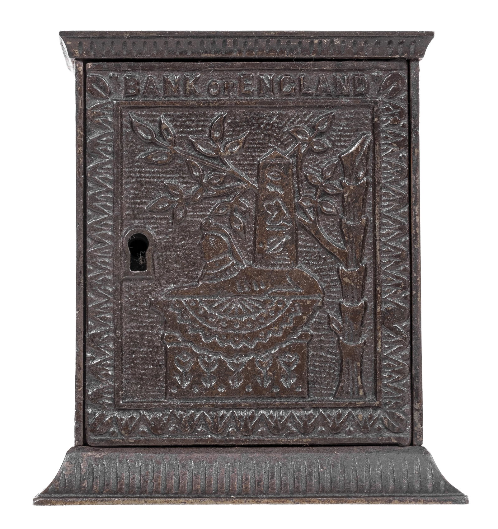 Bank of England - Cast Iron Bank: Made by Kyser & Rex Company. Philadelphia, Pa. - 1882 - 4 1/2" Tall.