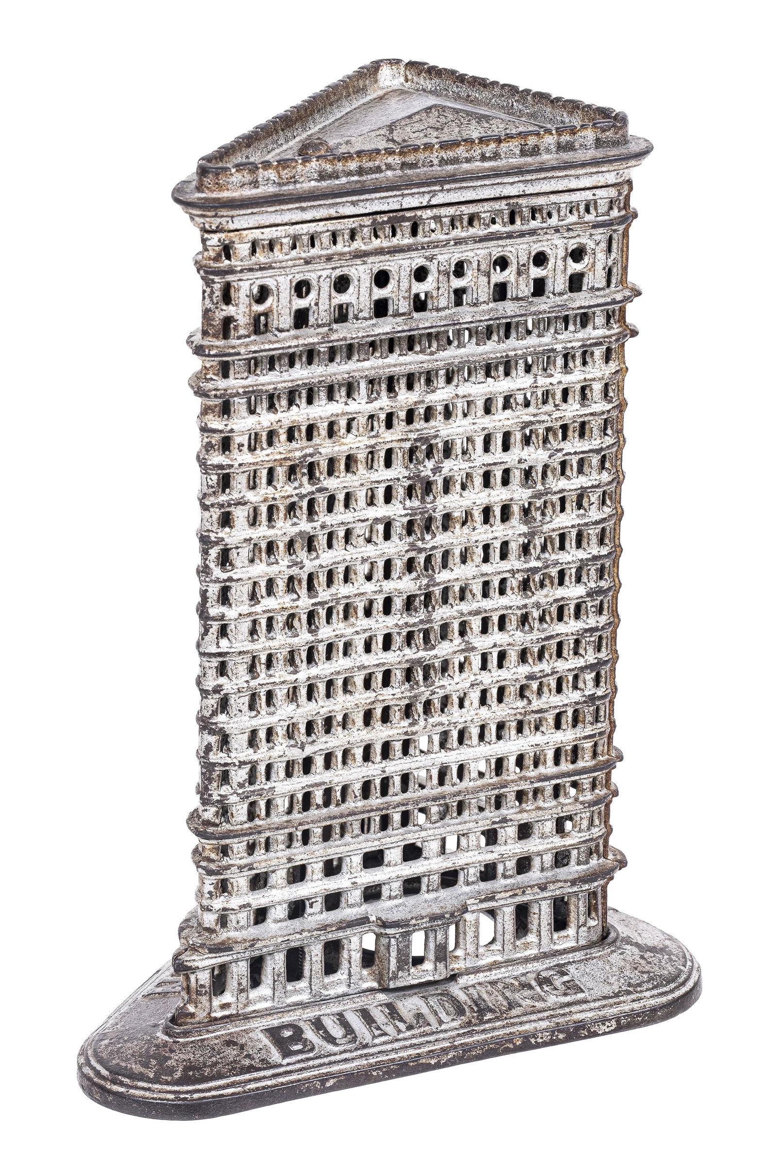 Largest Flat Iron - Cast Iron Bank (1 of 3)