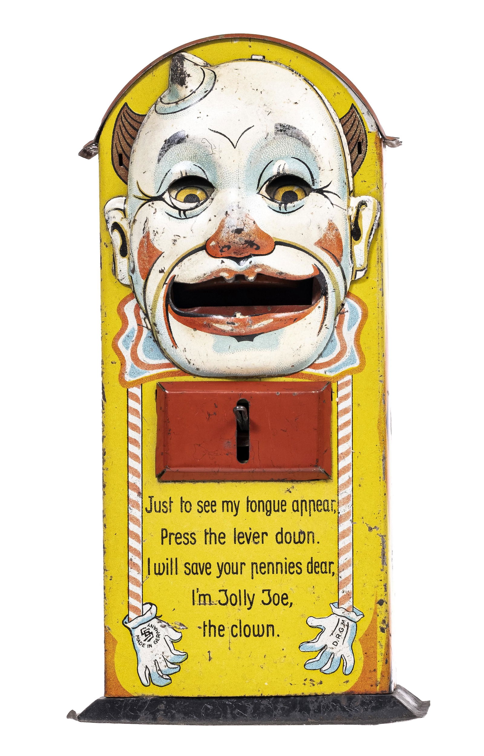 Jolly Joe the Clown - Tin Mechanical Bank (1 of 5)