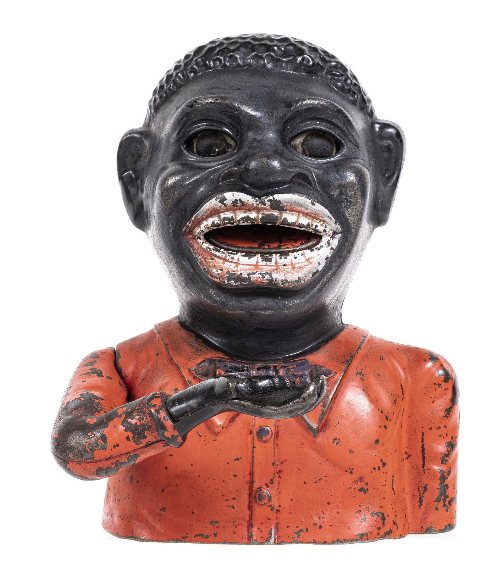 Shepard Jolly Man - Cast Iron Mechanical Bank (1 of 5)