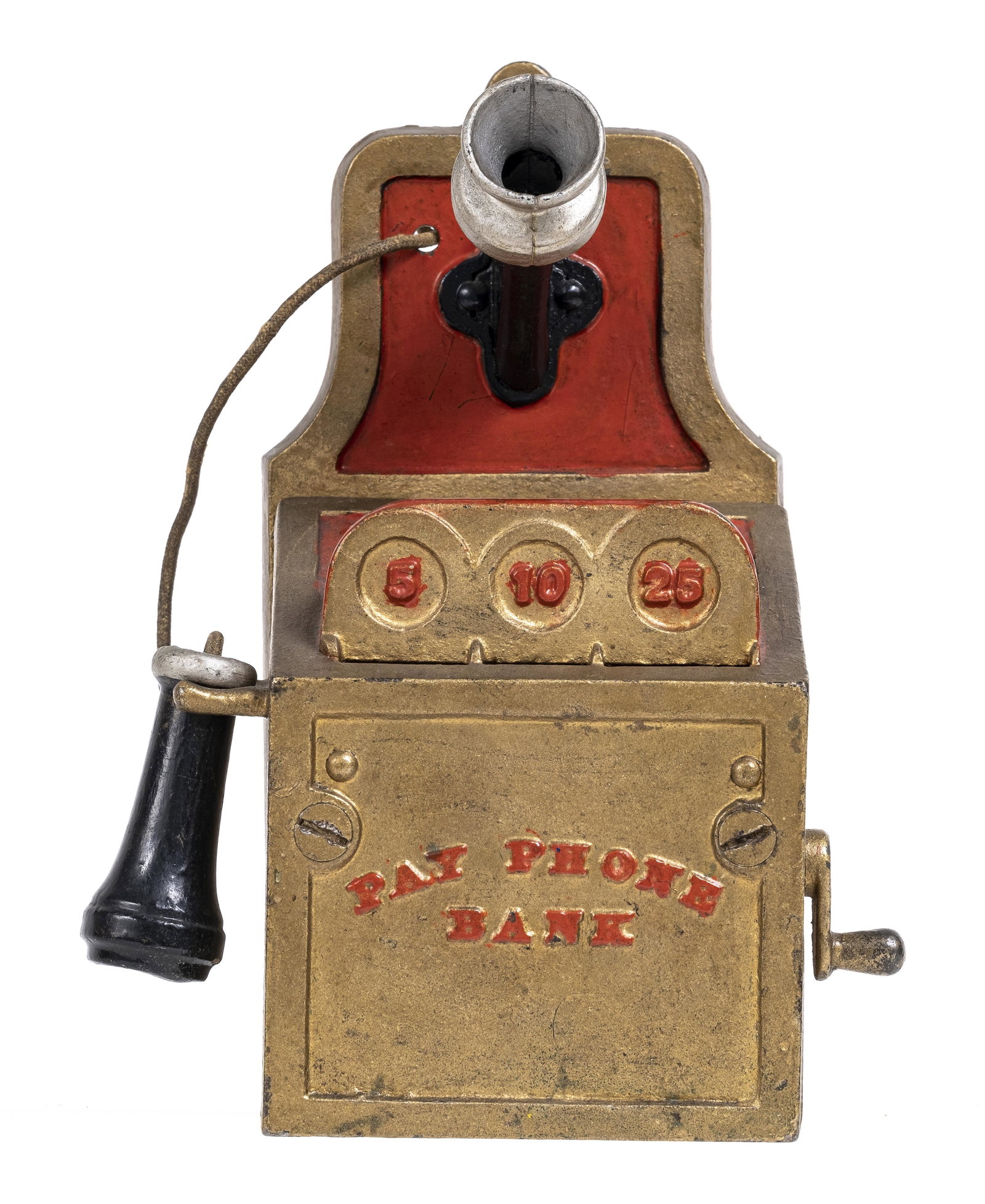 Pay Phone Bank: Made by the J. & E. Stevens Company. Cromwell, Connecticut - Circa 1928.