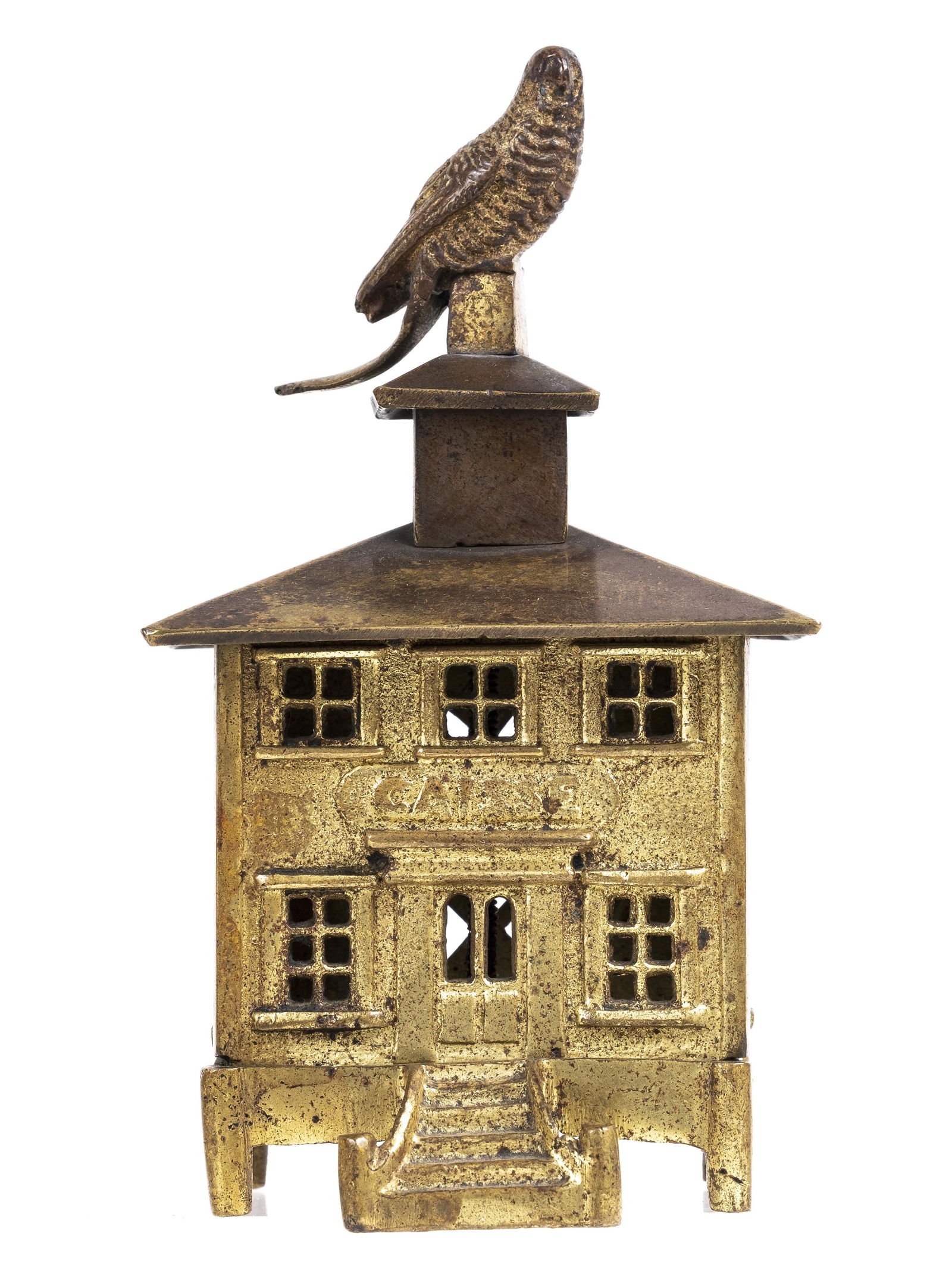 Caisse Bank with Parrot Finial (1 of 4)