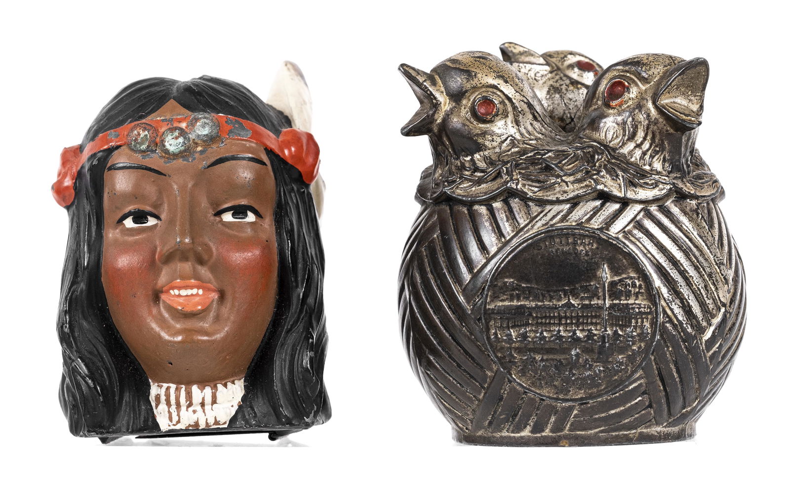 Spelter / Silvered Lead Banks (1 of 2)