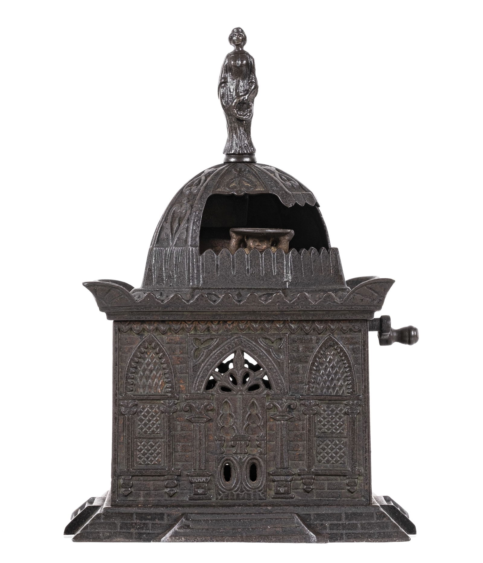 Mosque Cast Iron Mechanical Bank (1 of 5)
