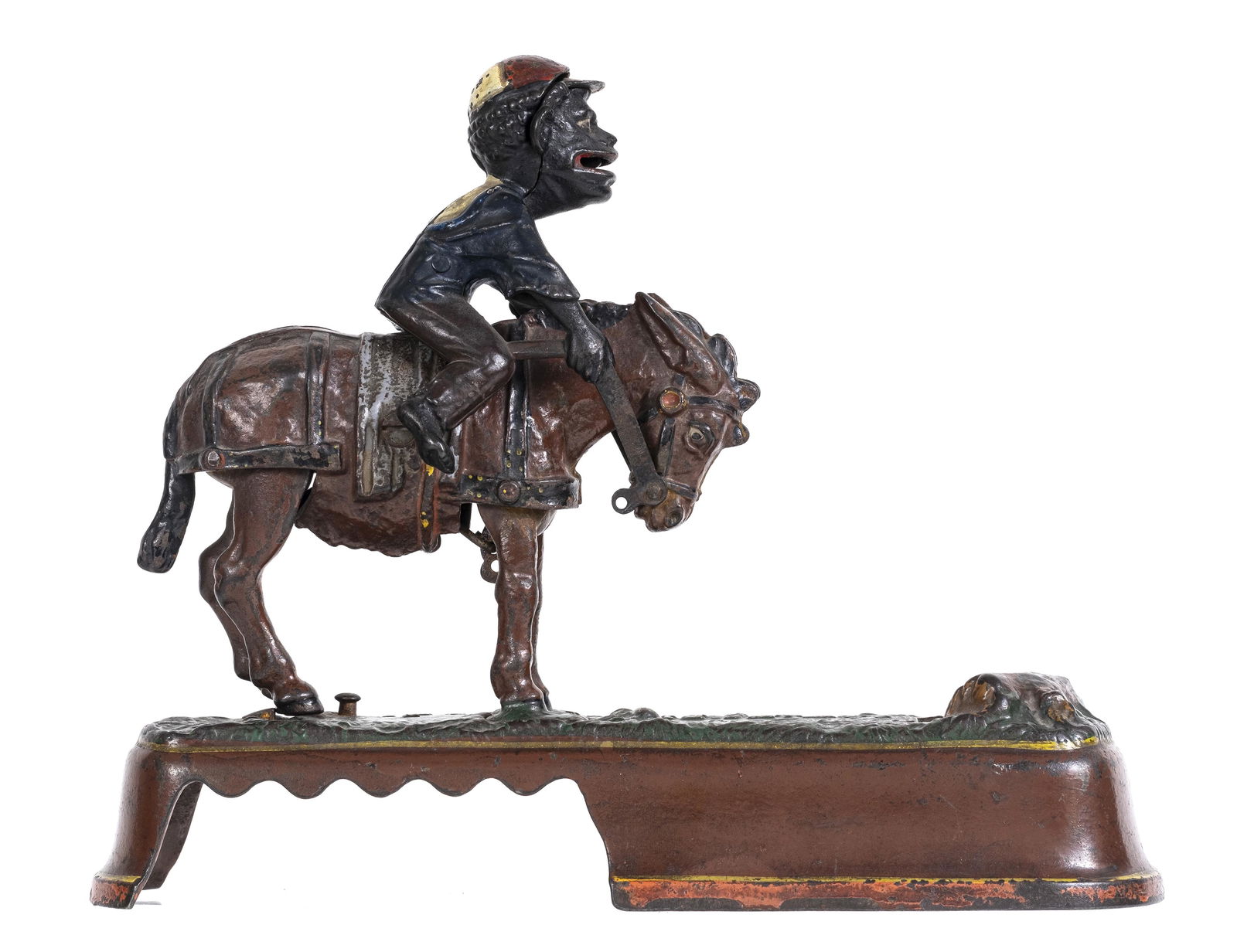 Spsie Mule - Jockey Cast Iron Bank (1 of 6)