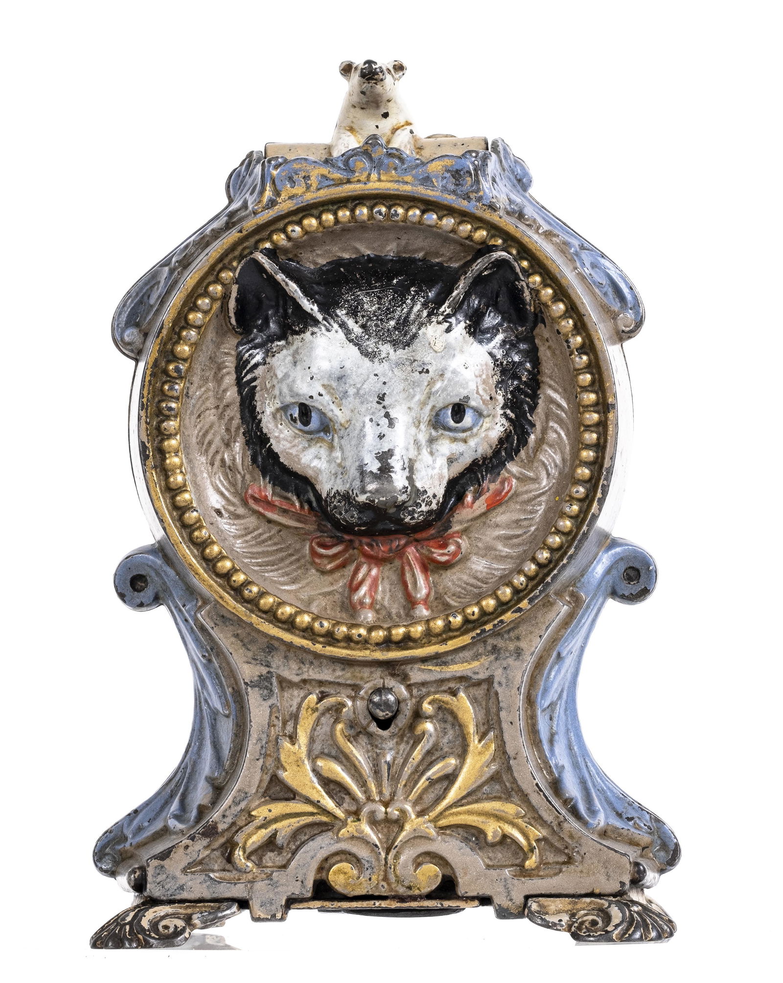 Cat & Mouse Cast Iron Mechanical Bank (1 of 8)